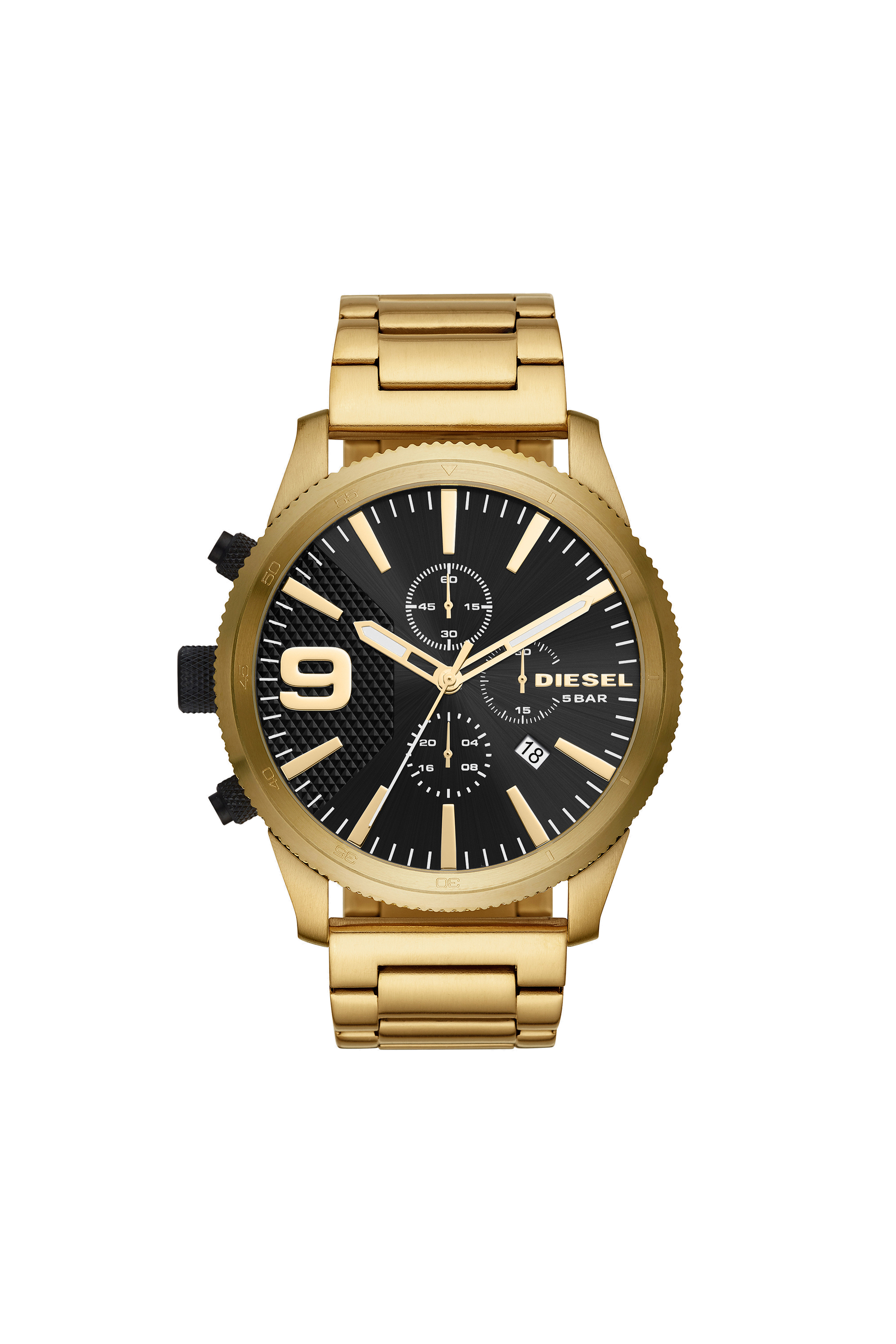 Rasp Chrono chronograph gold-tone stainless steel watch