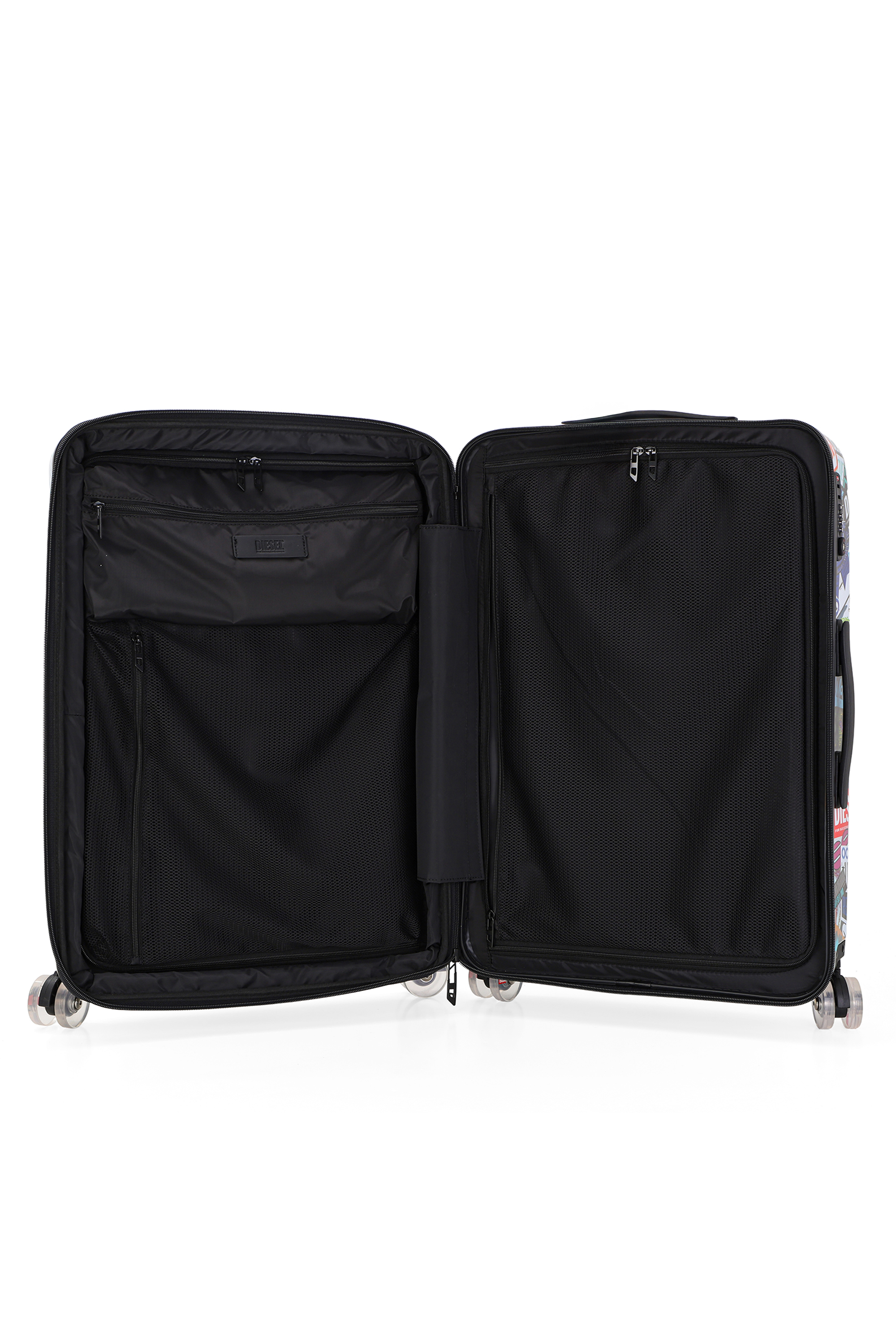 Diesel - DIESEL PC PRINTED TROLLEY-STICKERS- DSL0, Maleta estilo pegatinas tama&ntilde;o M Unisex in Multicolor - 3