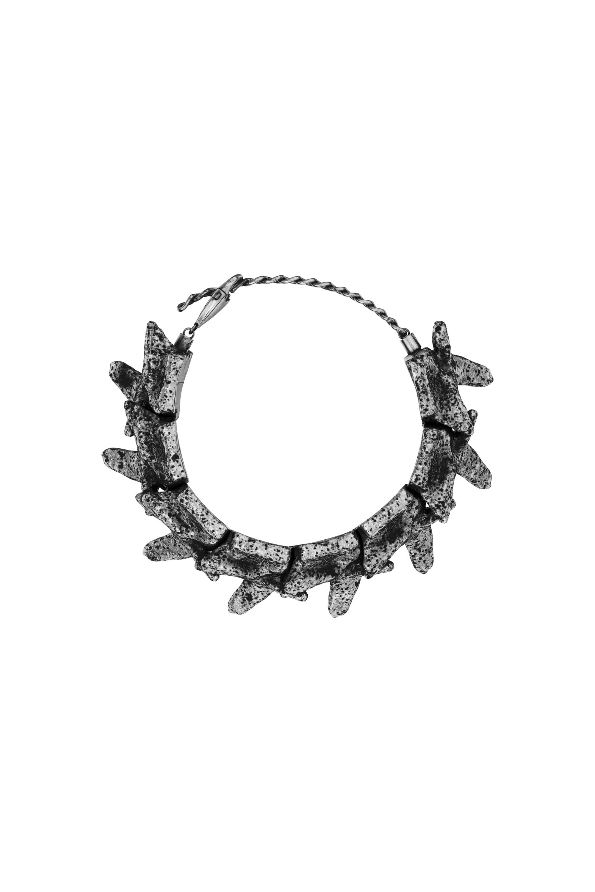Diesel - DX1709040 JEWELLERY, Pulsera con componentes plateados Unisex in Gris - 1