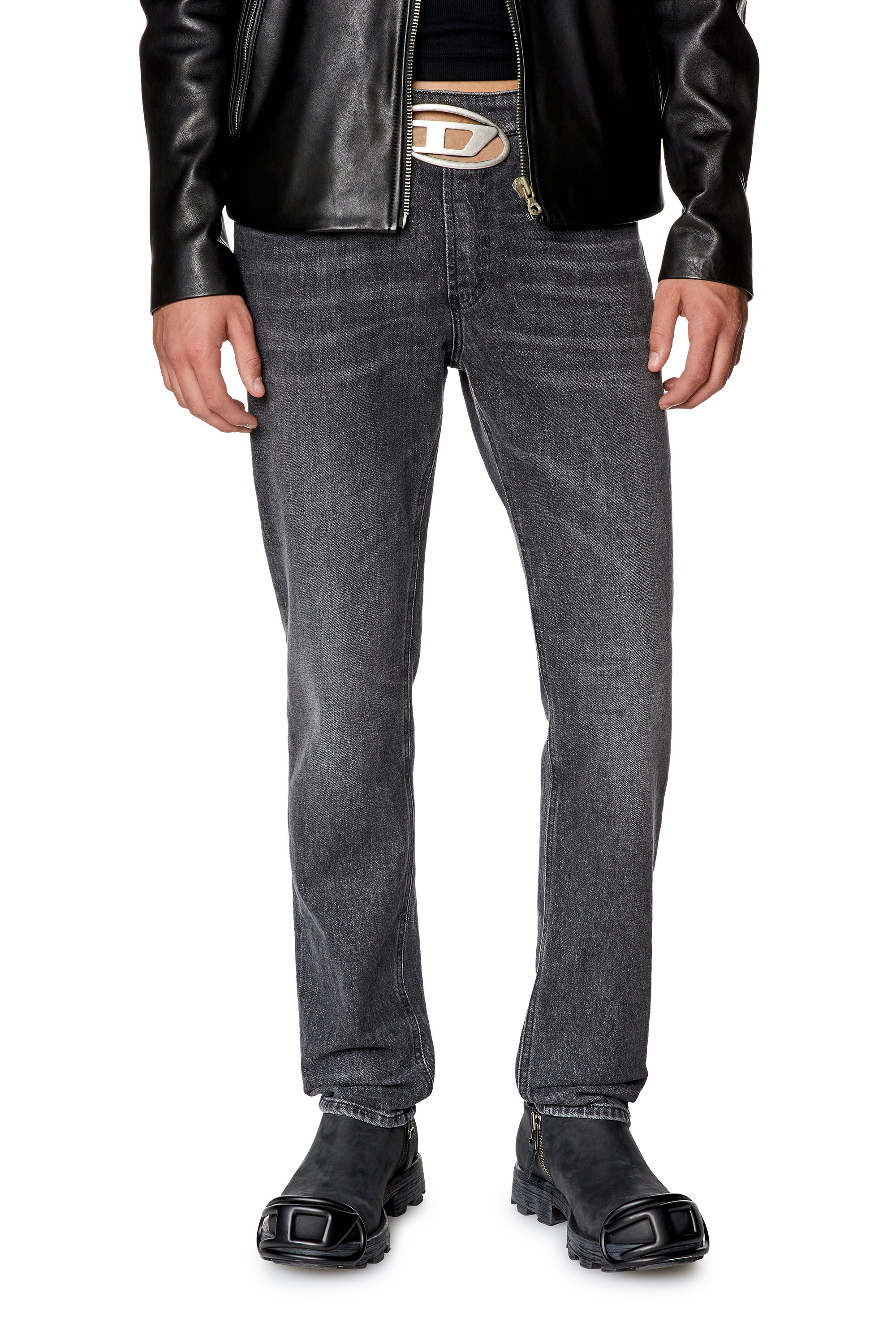 Men's Slim Jeans | Black/Dark grey | Diesel 2019 D-Strukt