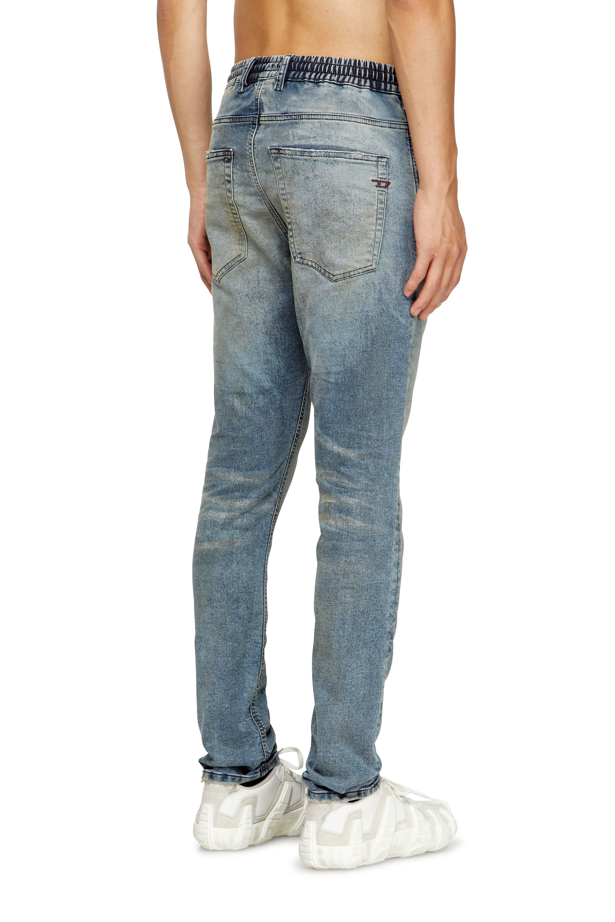 Diesel - Male's Regular 2032 D-Krooley Joggjeans® 09M37, Medium Blue - 4