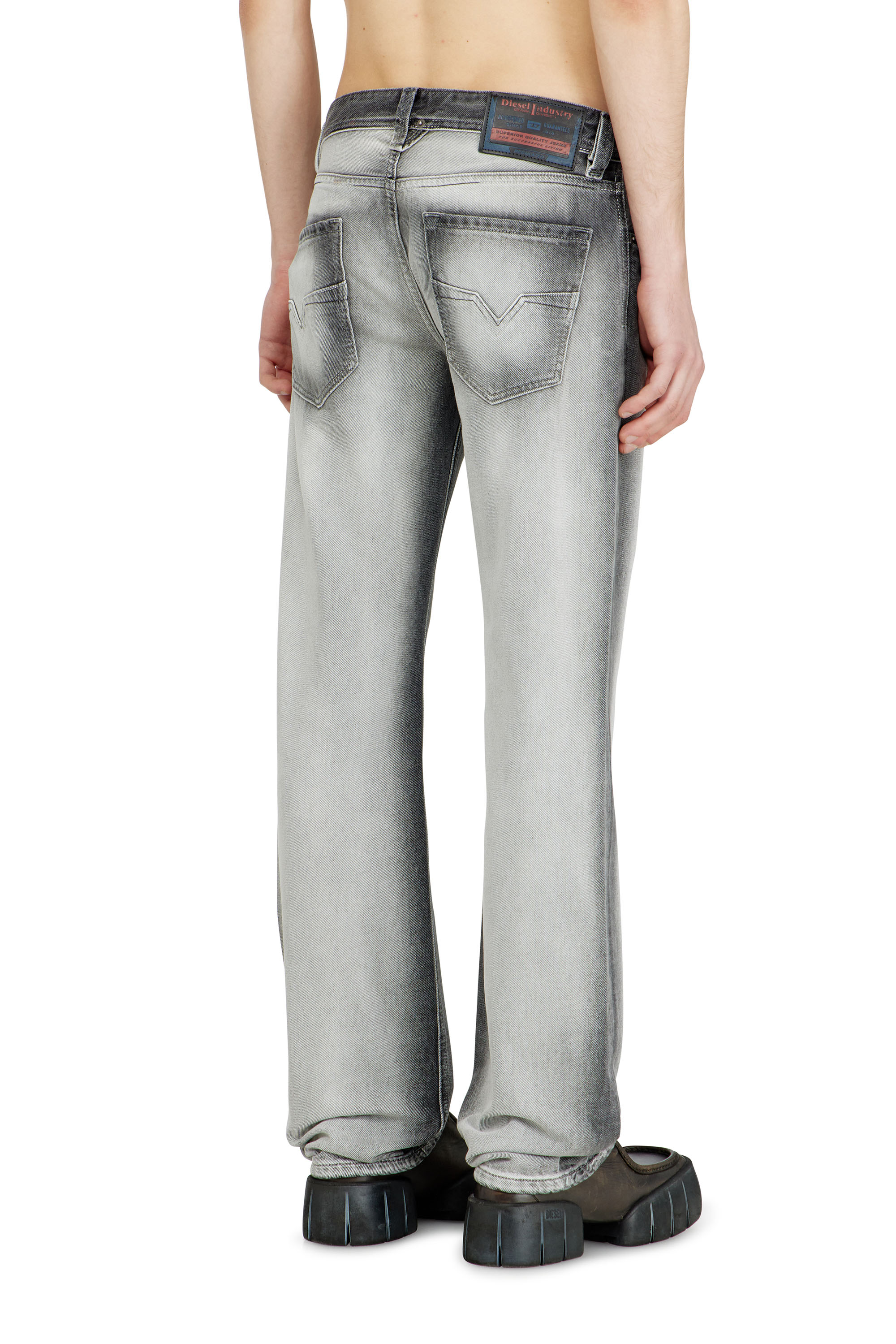 Diesel - Man's Regular Jeans 1985 Larkee 09P28, Dark grey - 4