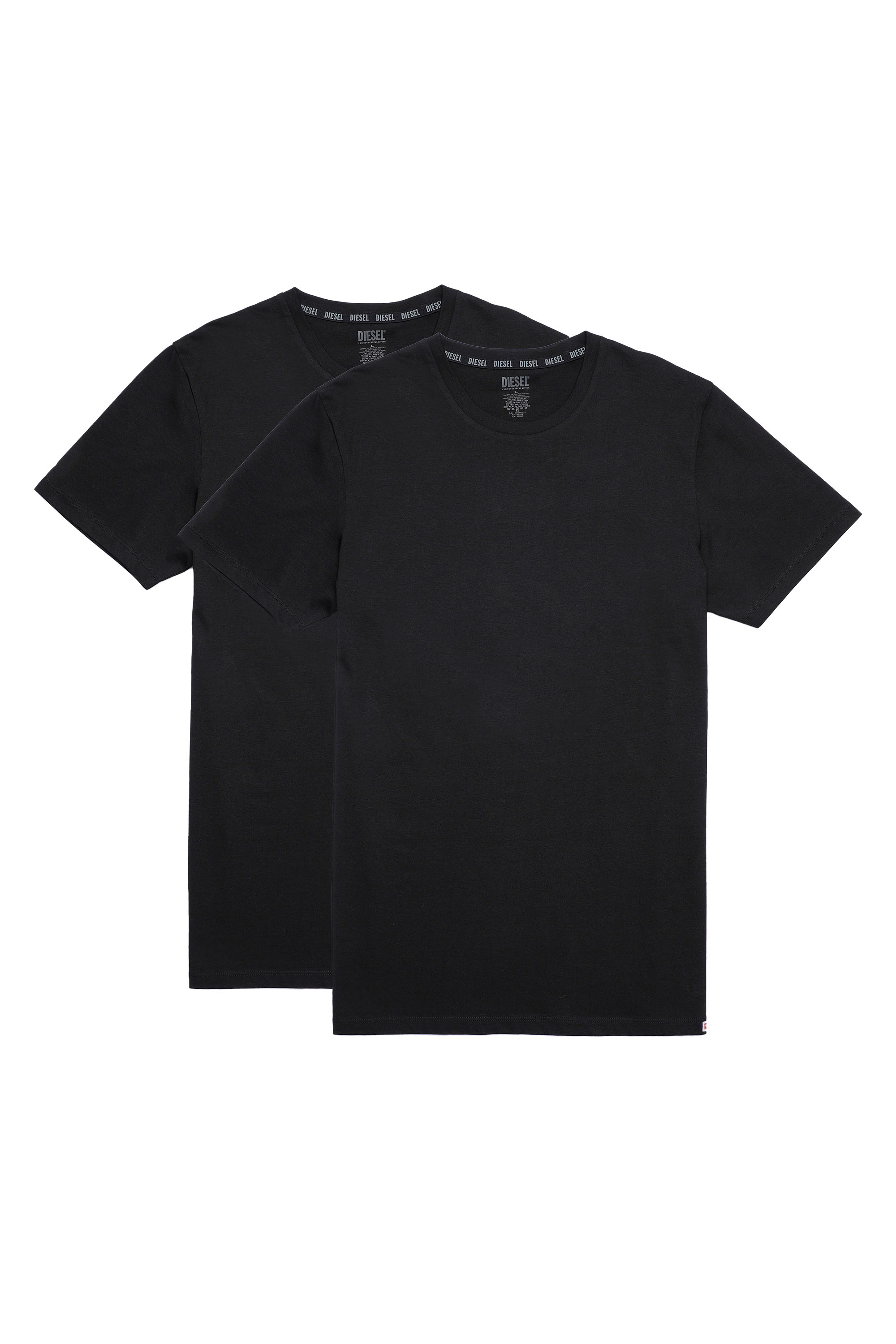 UMTEE-RANDAL-TUBE-TW Man: Two-pack of T-shirts with D patch | Diesel