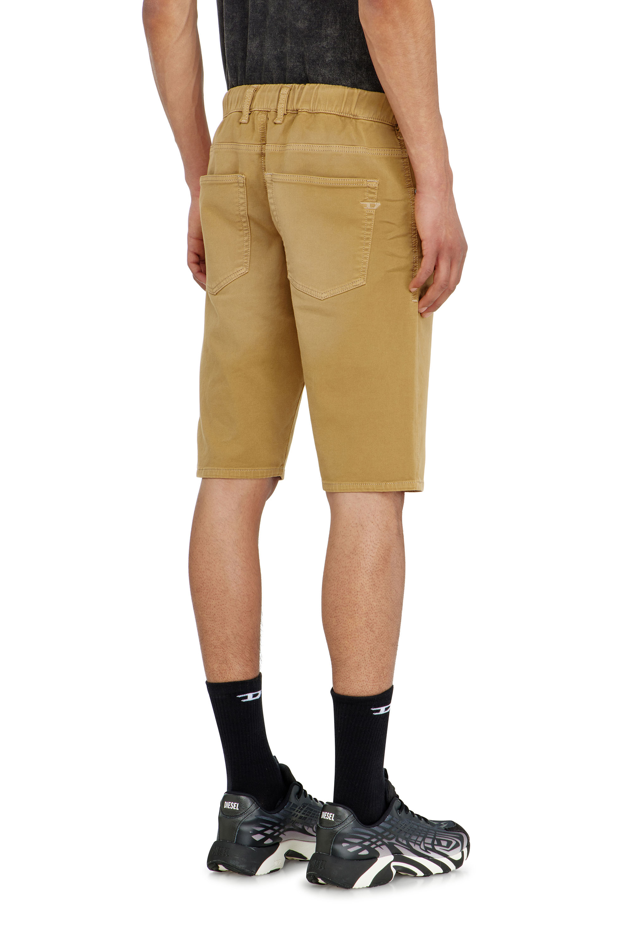 Diesel - 2033 D-KROOLEY-SHORT-BW JOGG, Slim shorts en denim de color Hombre in ToBeDefined - 3