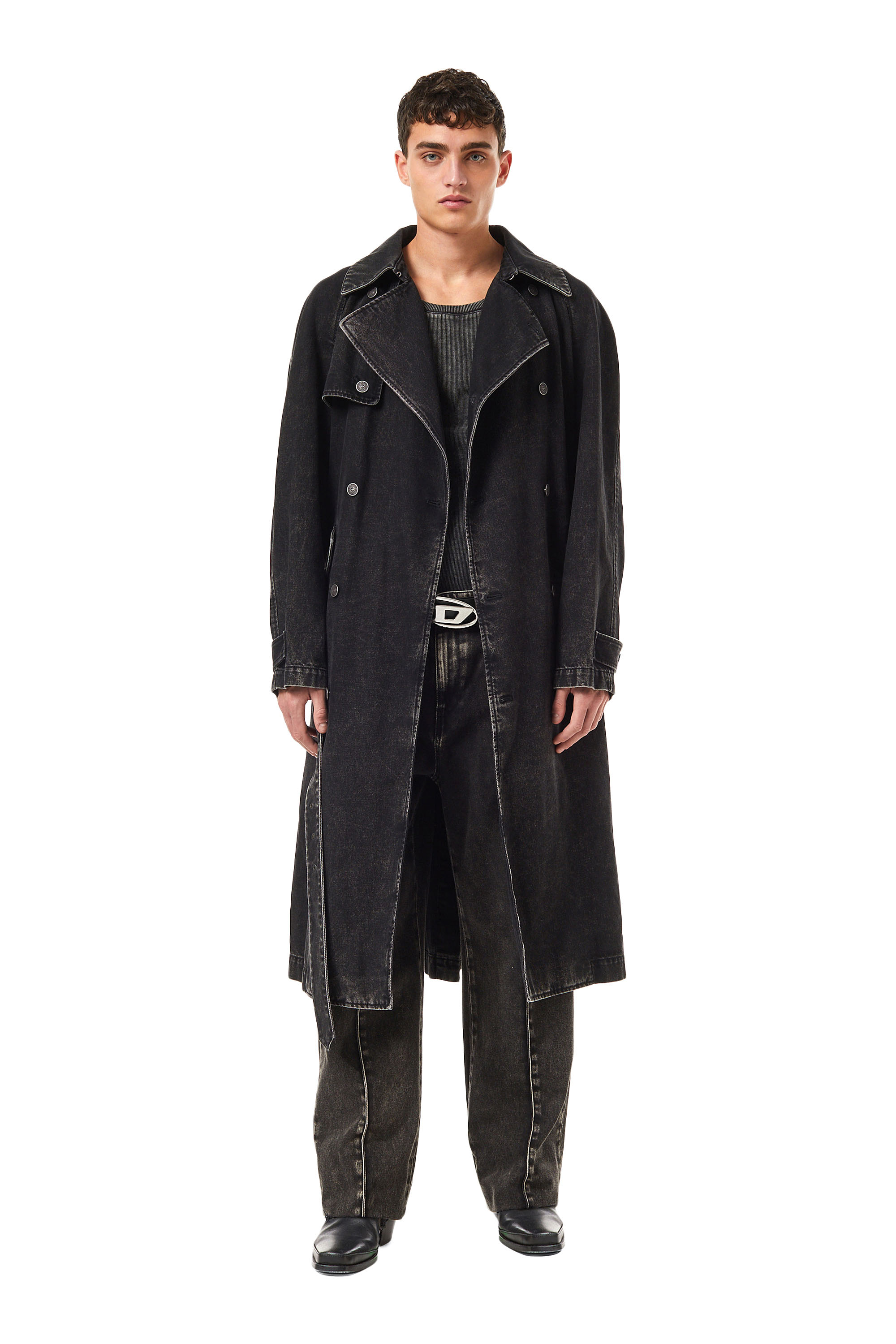D-DELIRIOUS DOUBLE BREASTED TRENCH COAT, 