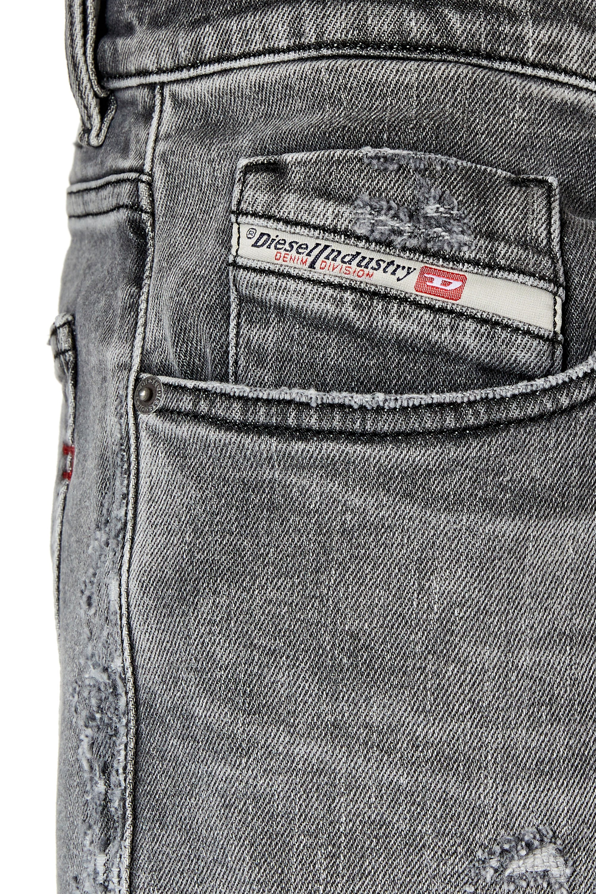 Diesel - Slim Jeans 2019 D-Strukt 09G04, Slim Jeans - 2019 D-Strukt Hombre in Gris - 3