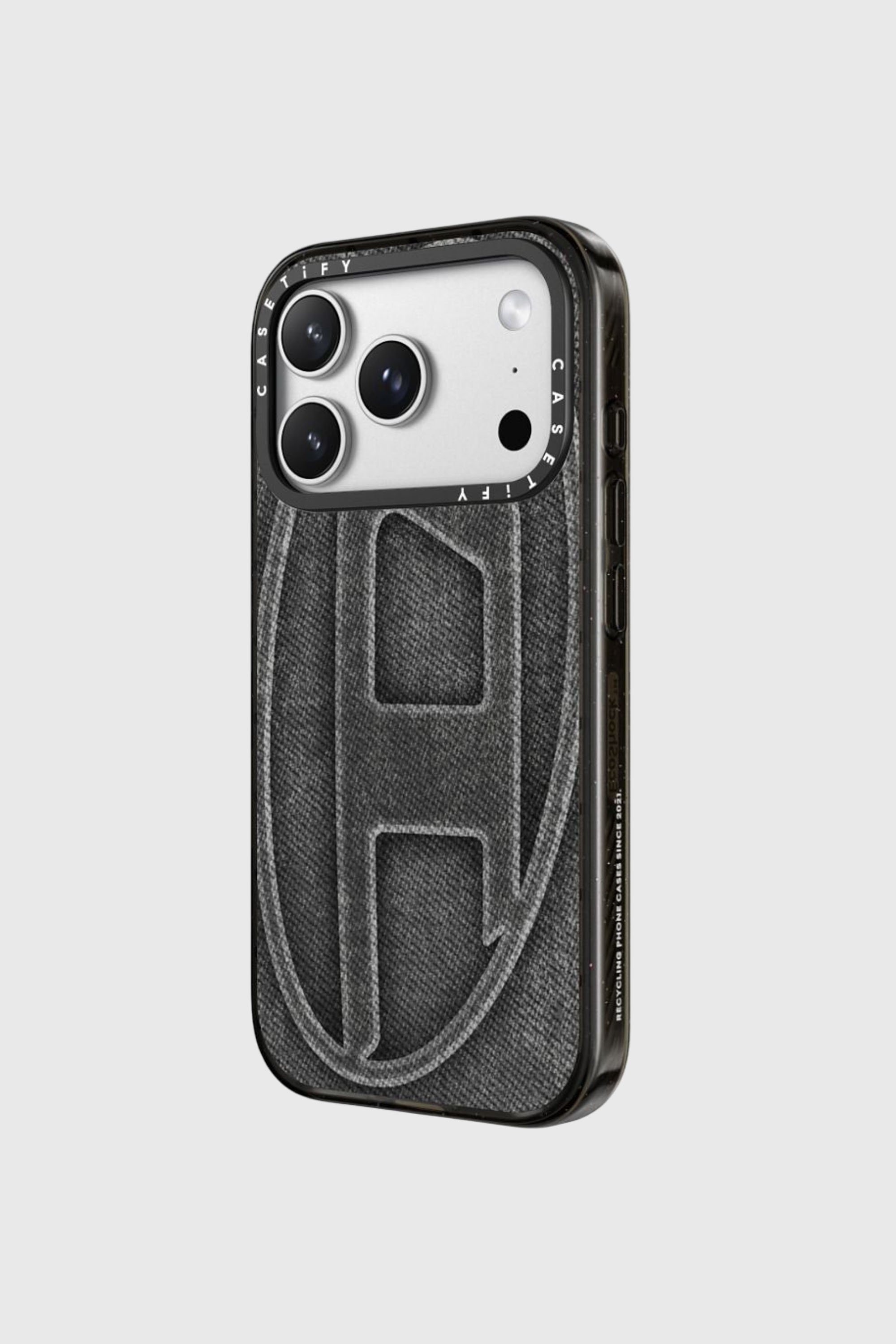 Diesel - 60536 MOULDED CASE, Unisex's Oval D impact case for iPhone 17 Pro in Black - 2