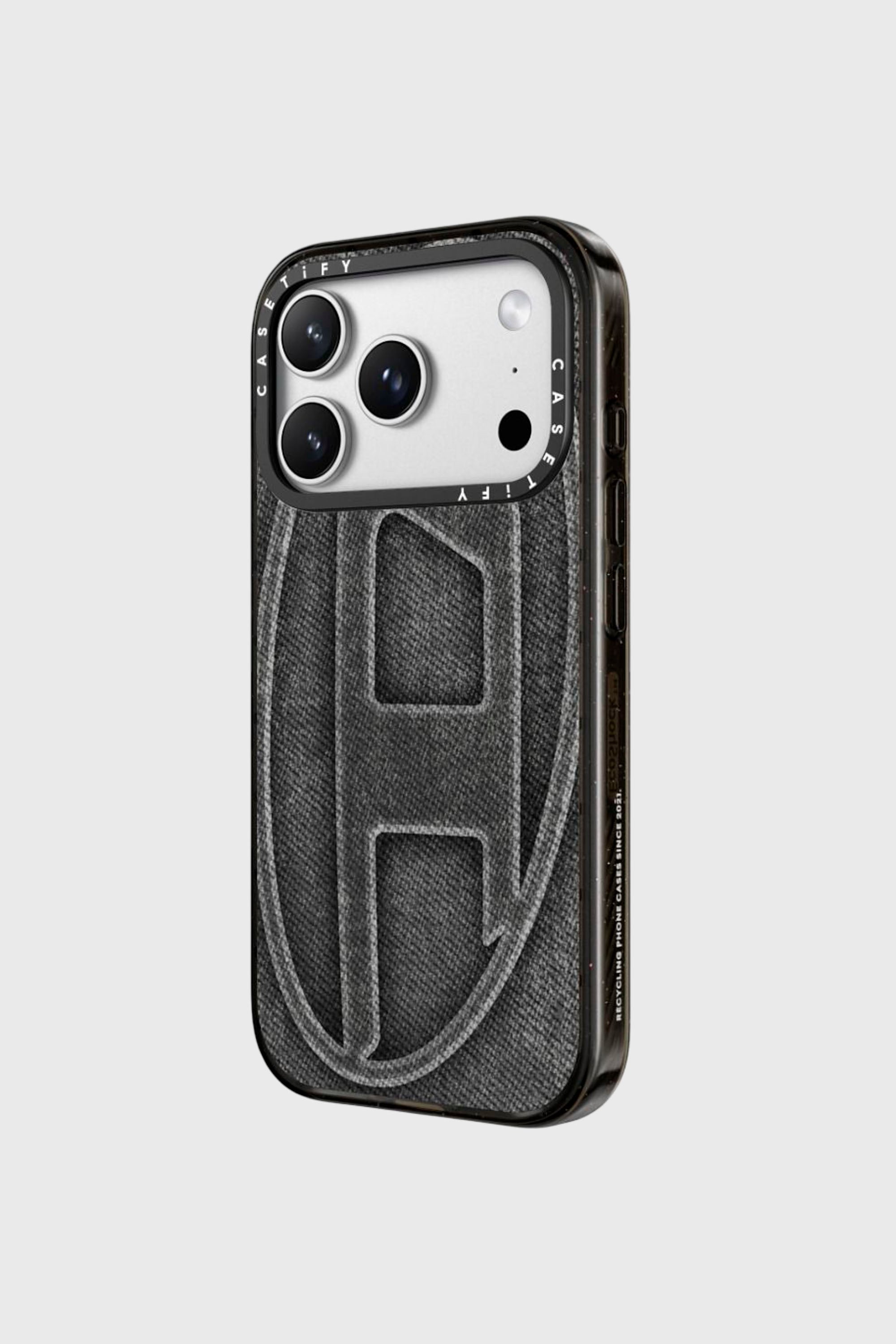 Diesel - 60536 MOULDED CASE, Unisex's Oval D impact case for iPhone 17 Pro in Black - 2