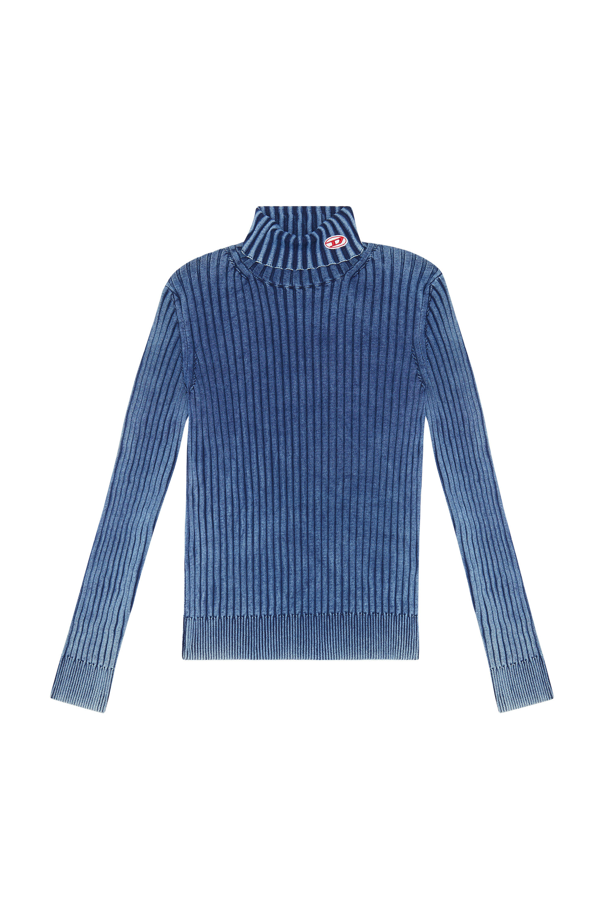 DIESEL K-RISTOPHER INDIGO SIZE M 希少 K-RISTOPHER INDIGO Man: Turtleneck in indigo cotton | Diesel