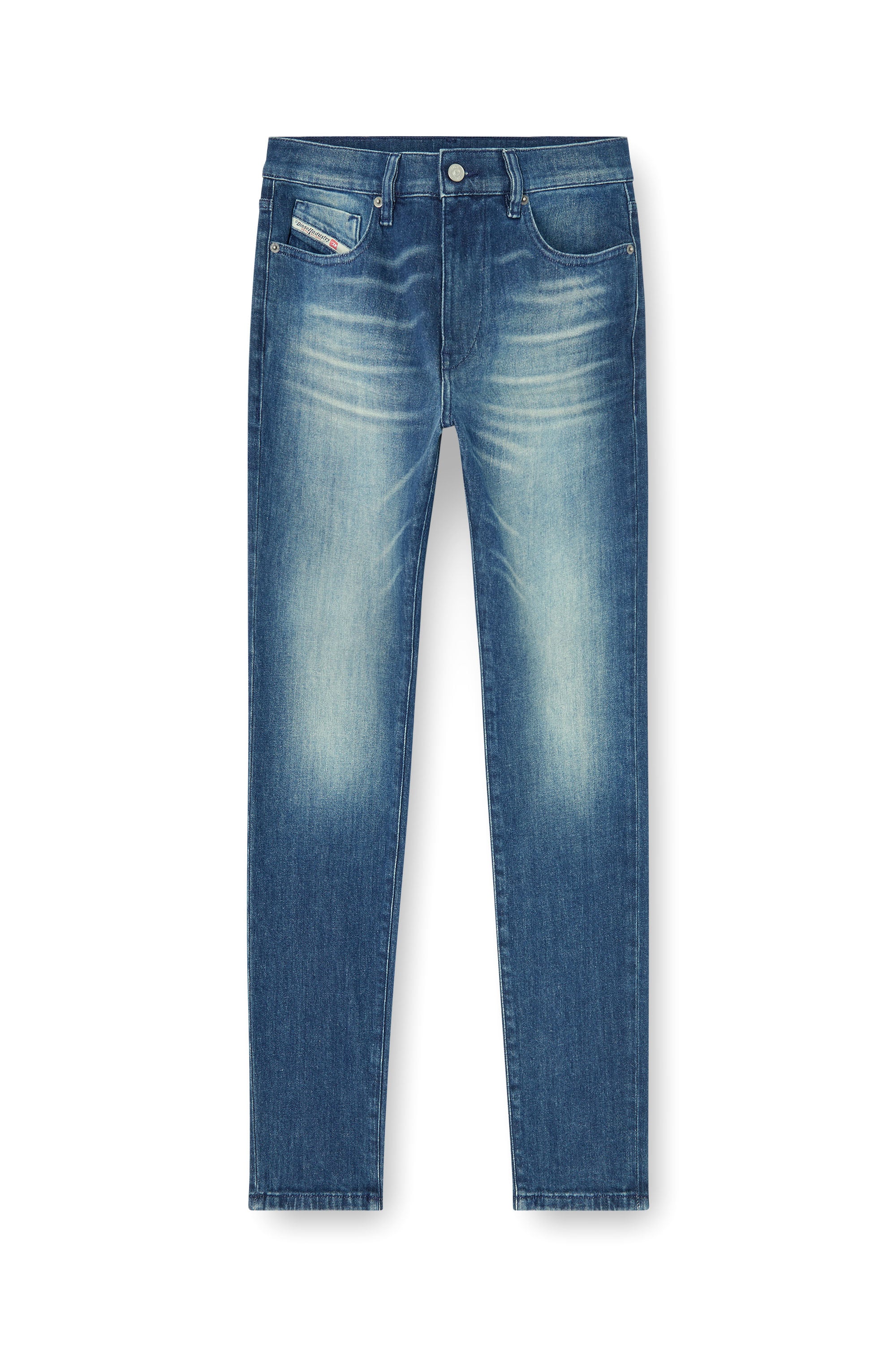 Diesel - Male's Slim Jeans 2019 D-Strukt 0KBBR, Dark Blue - 3