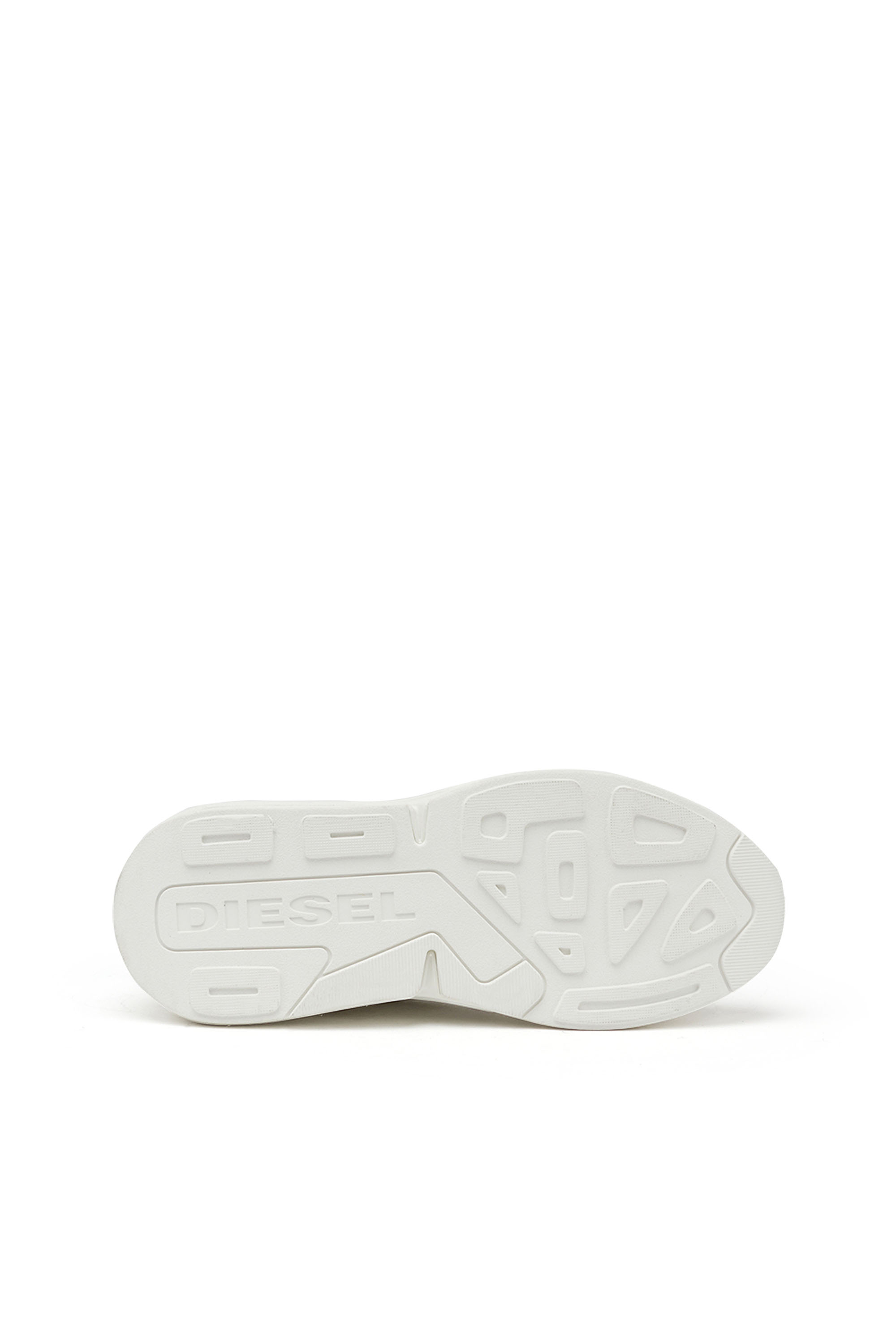 スニーカー DIESEL Woman Sneakers White Y03607P8109T10 02 Women's Low-top leather sneakers, D patch | Diesel S-ATHENE
