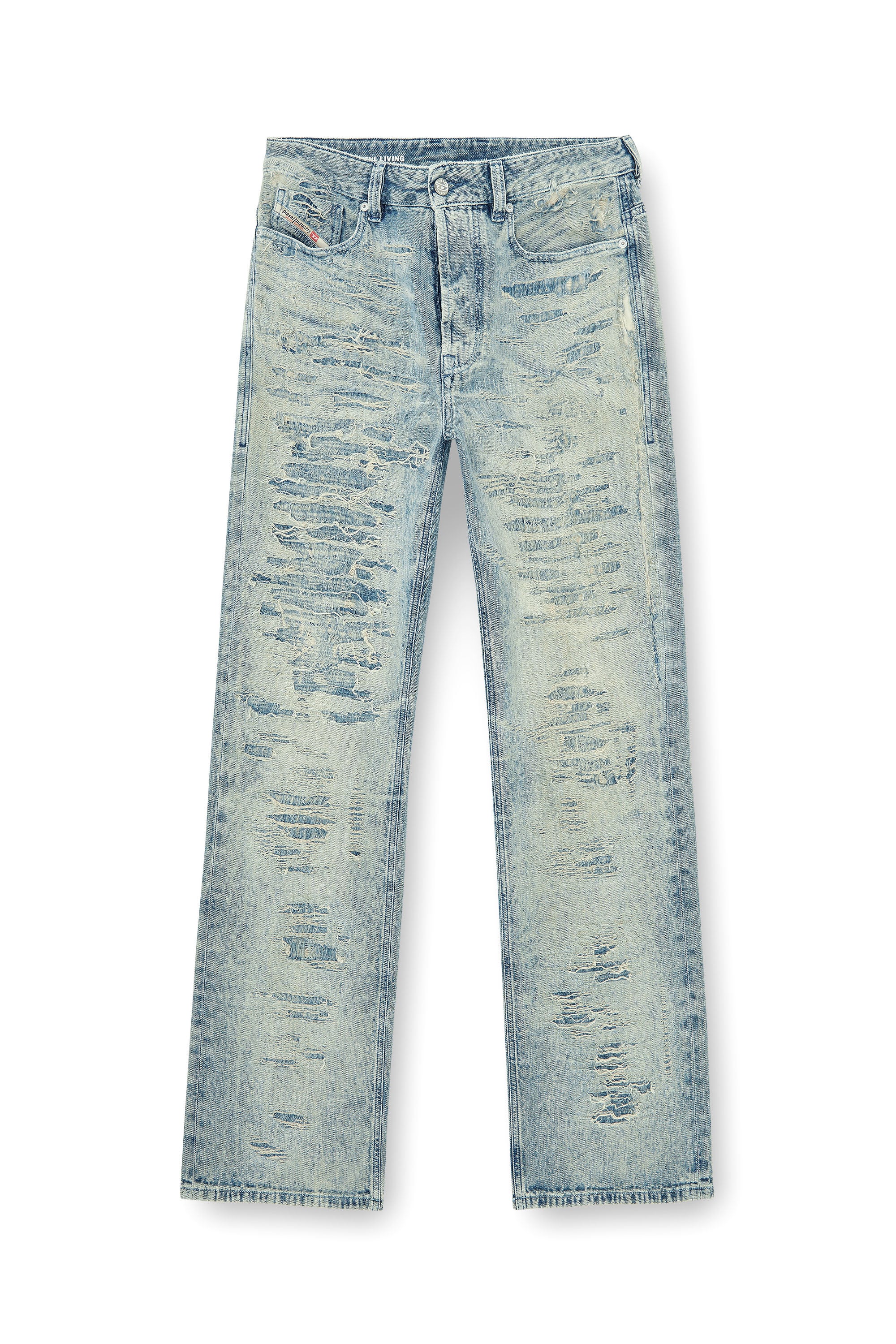 Diesel - Man's Relaxed Jeans 1980 D-Eeper 068YM, Medium blue - 3
