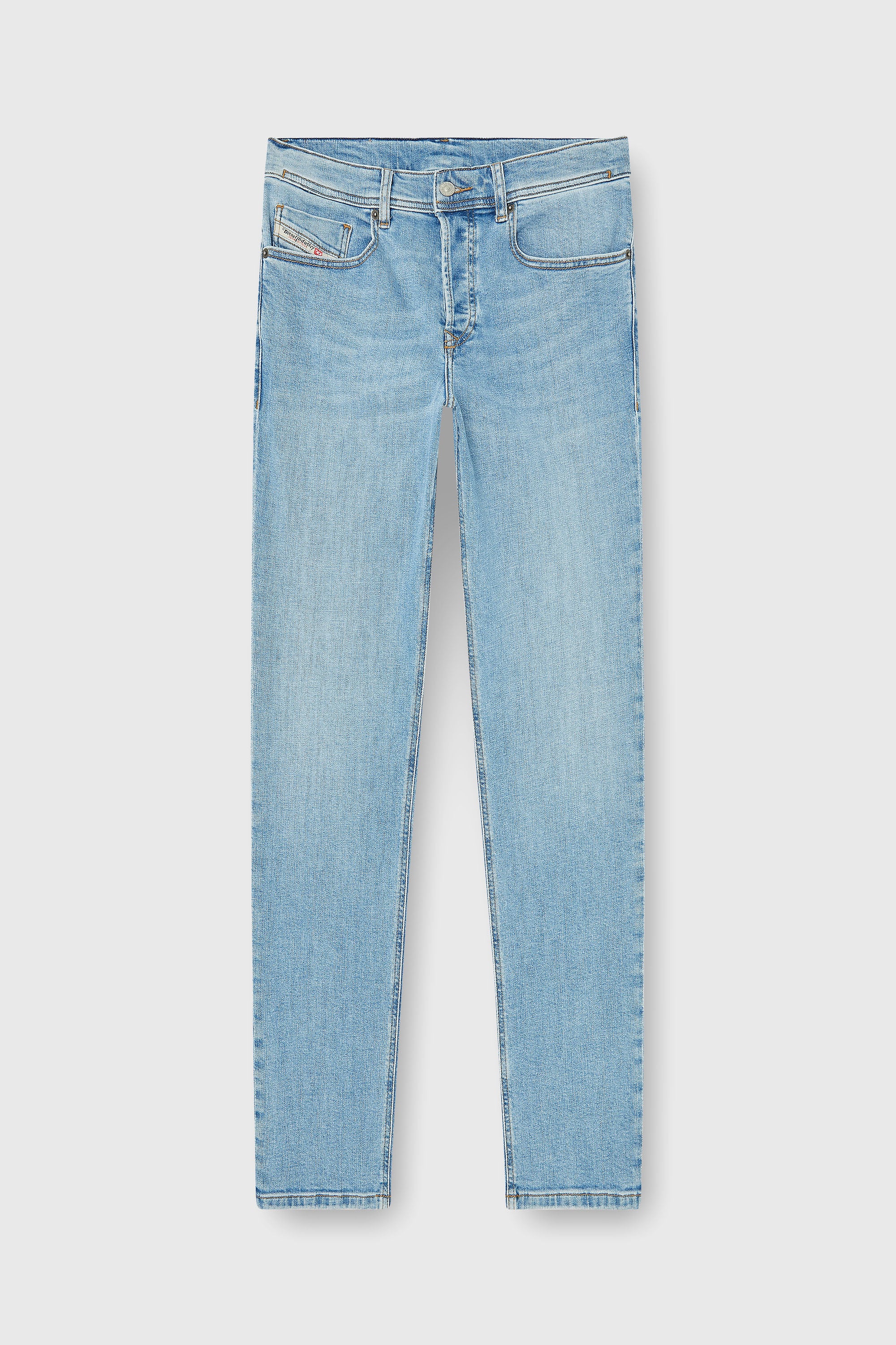 Diesel - Man's Regular Jeans 2023 D-Finitive 0HDBJ, Light Blue - 2