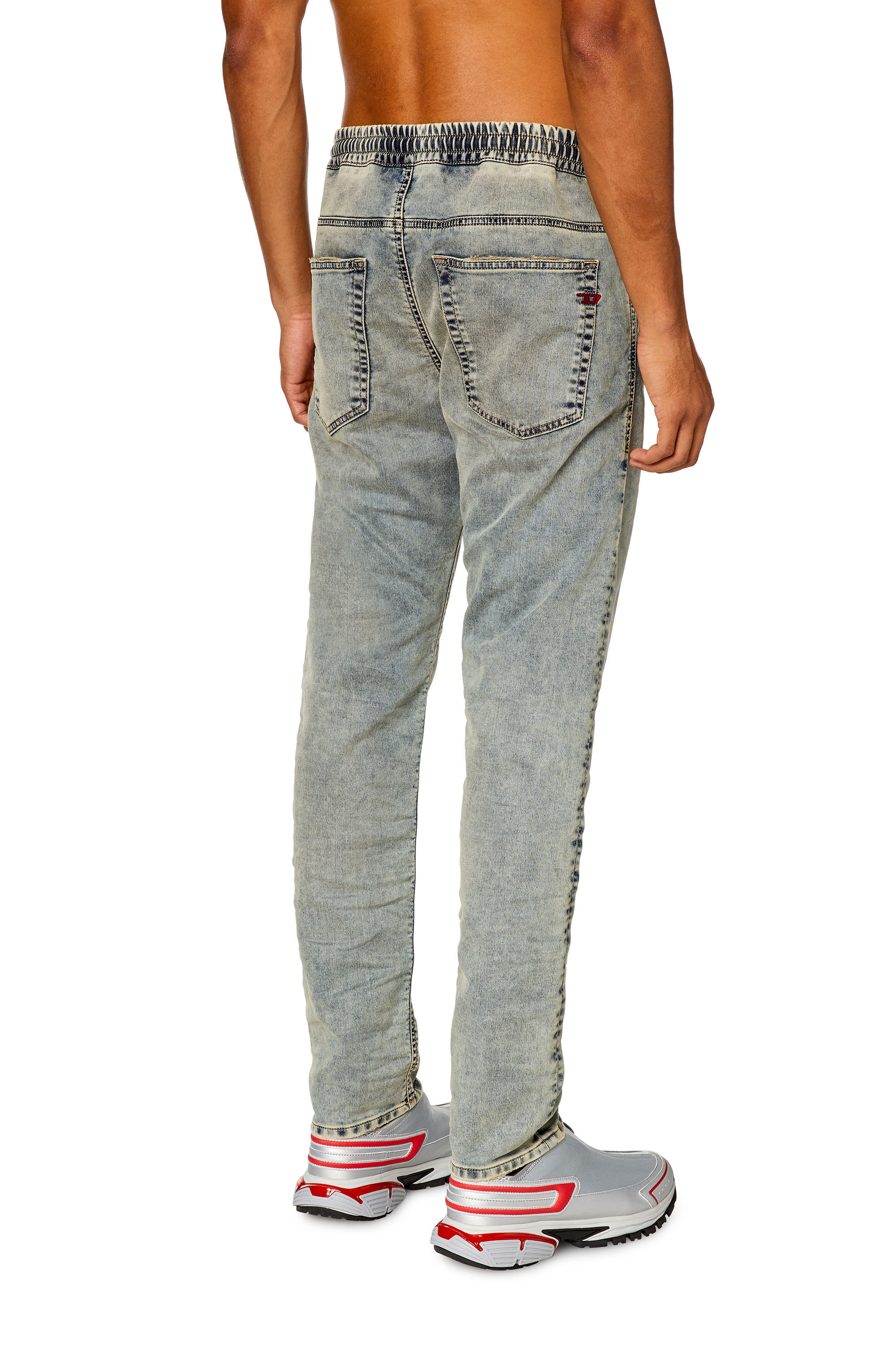 Diesel - Man's Regular 2030 D-Krooley Joggjeans&reg; 068JW, Medium blue - 4