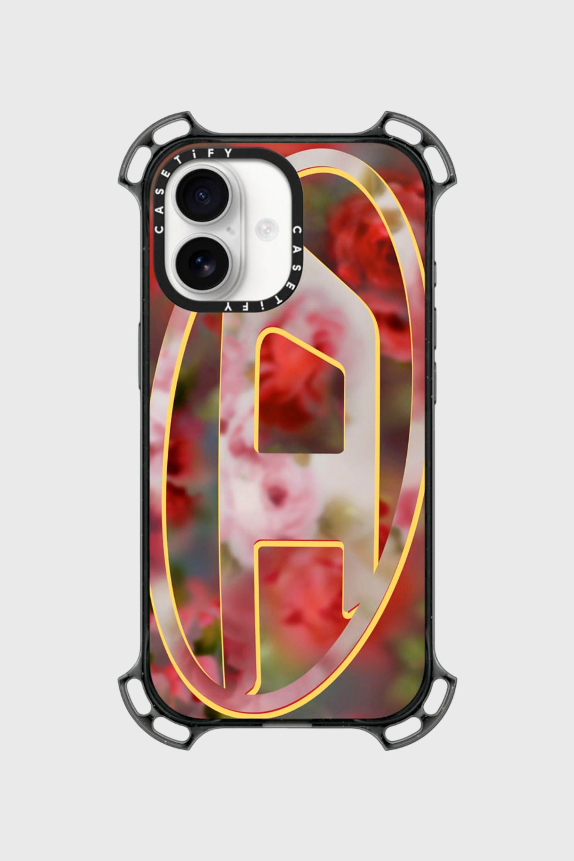Diesel - 60589 MOULDED CASE, Unisex's Oval D bounce case for iPhone 17 in Red - 1