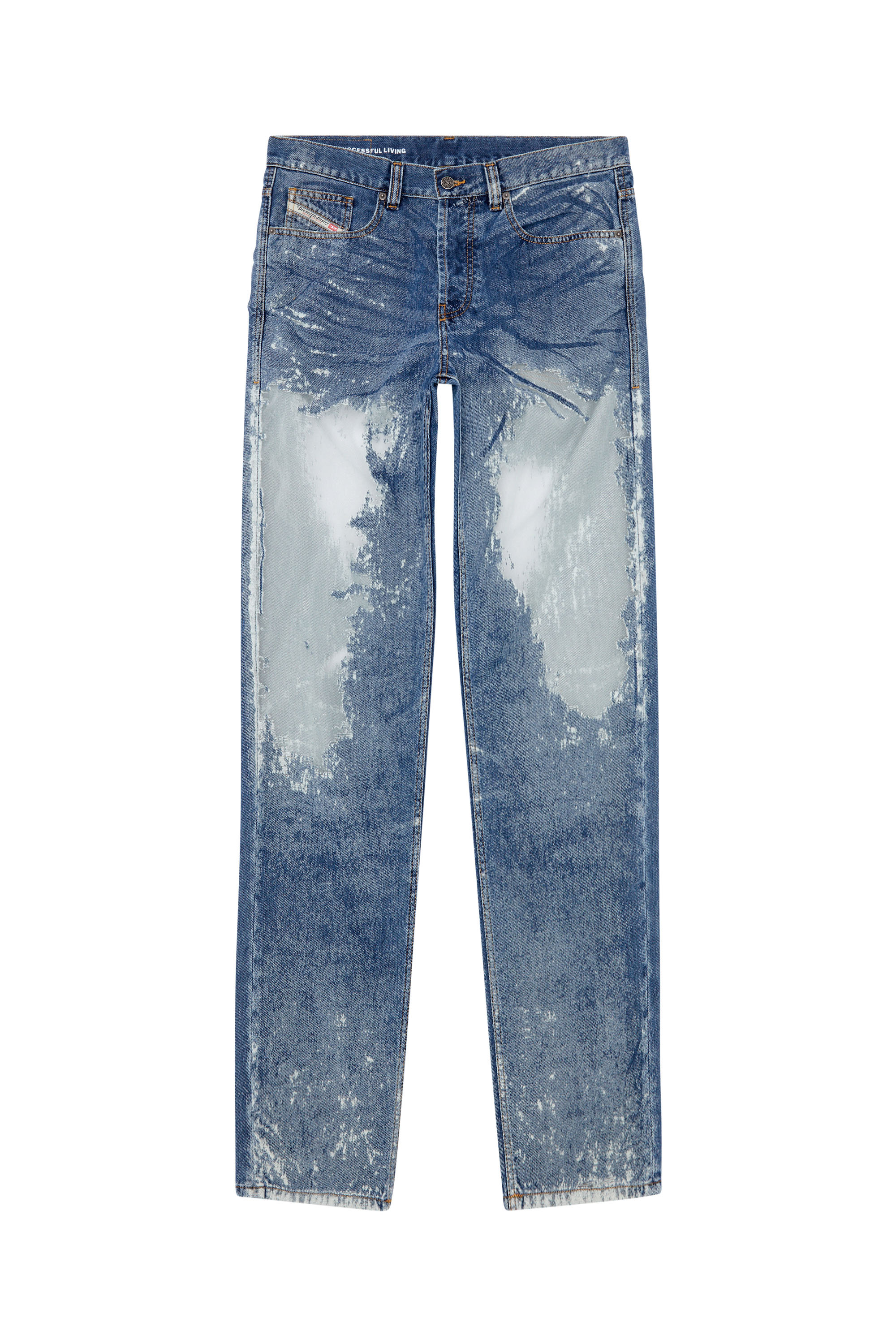 Diesel - Man's Straight Jeans 2010 D-Macs 068JH, Medium blue - 2