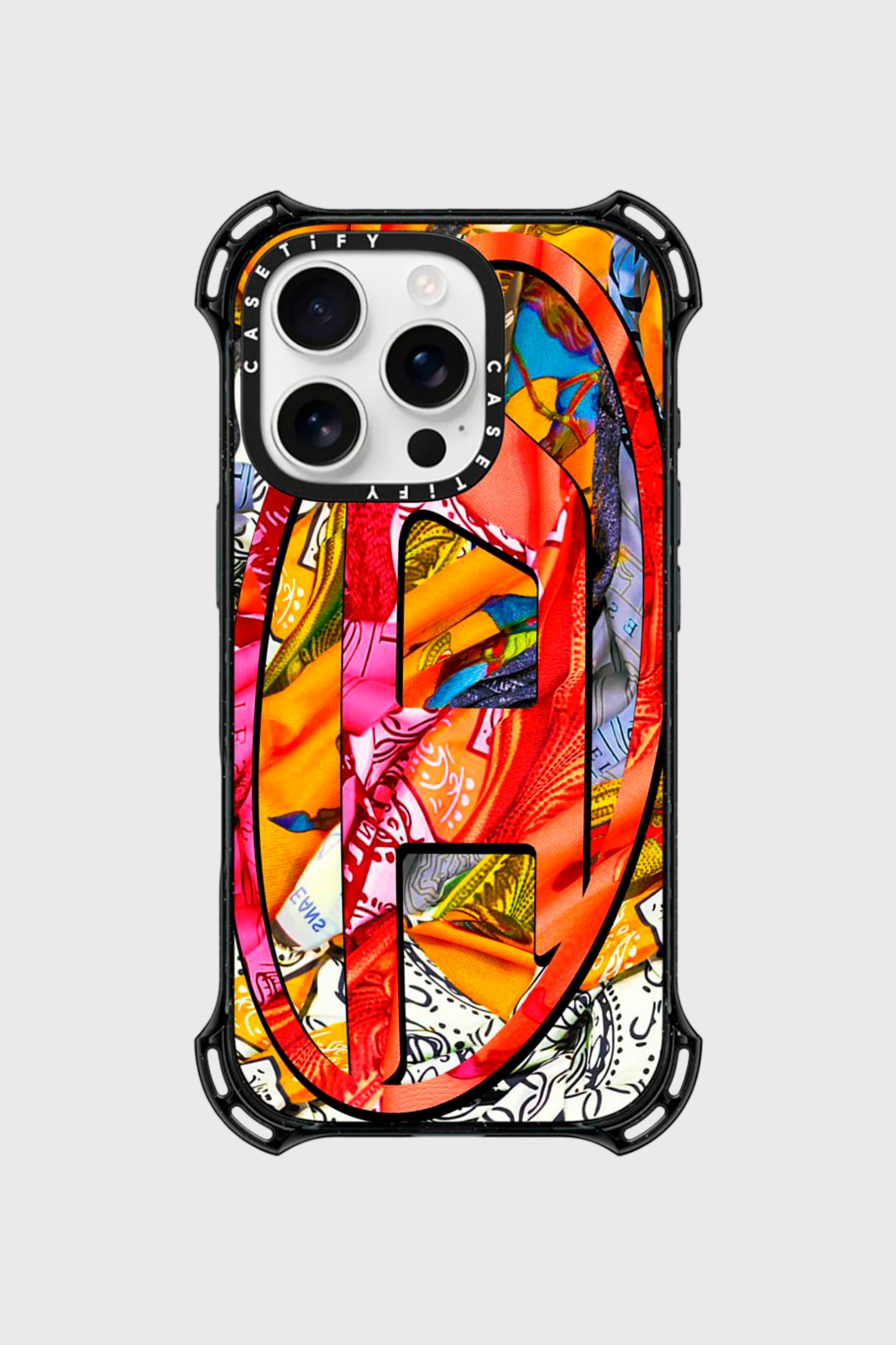 Diesel - 60314 CASETIFY MOULDED CASE, Funda Bandana iPhone 16 Pro Unisex in Multicolor - 1