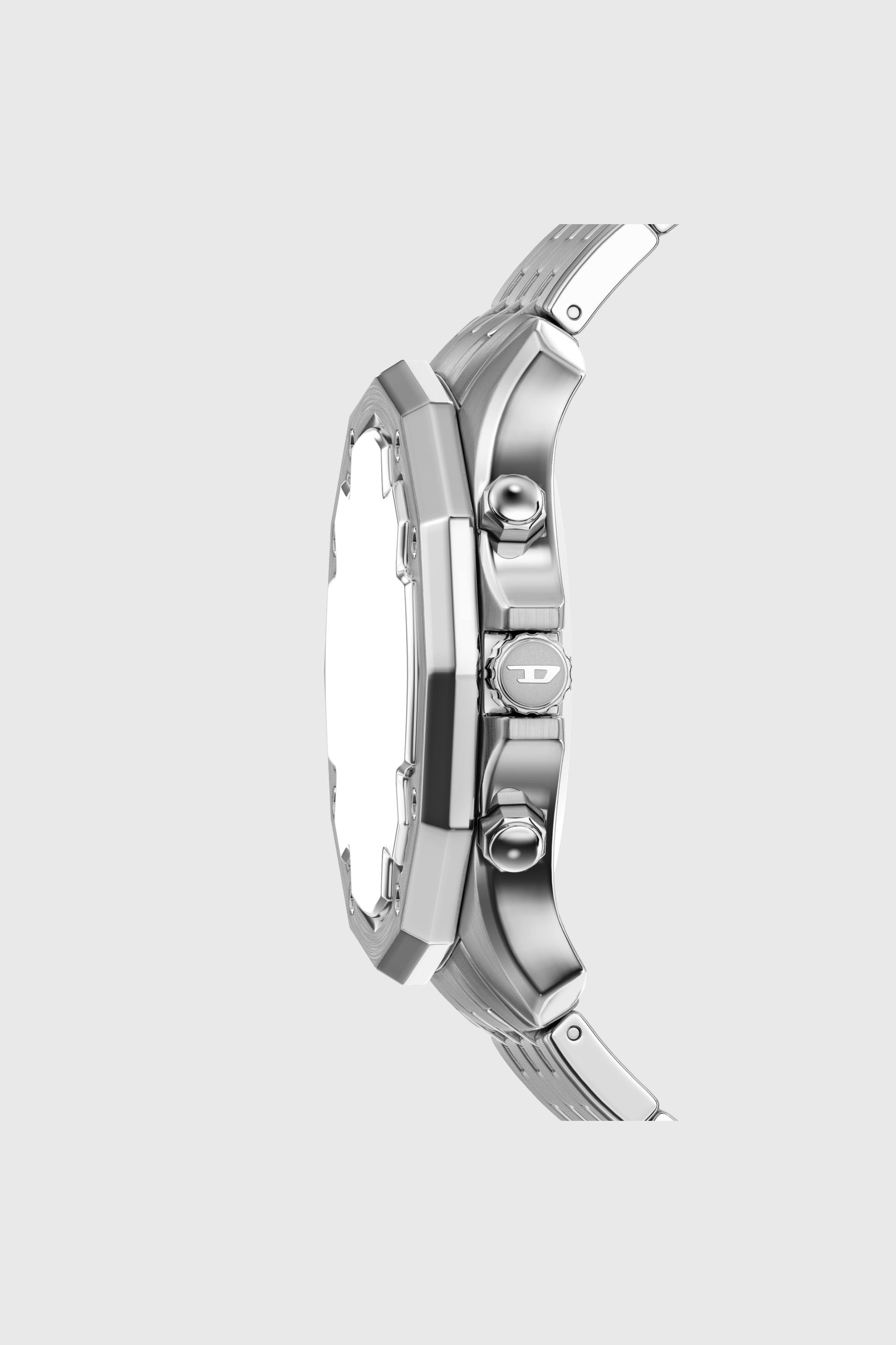 Diesel - DZ4706 WATCH, Male's Stinger Stainless Steel Watch in Silver - 3