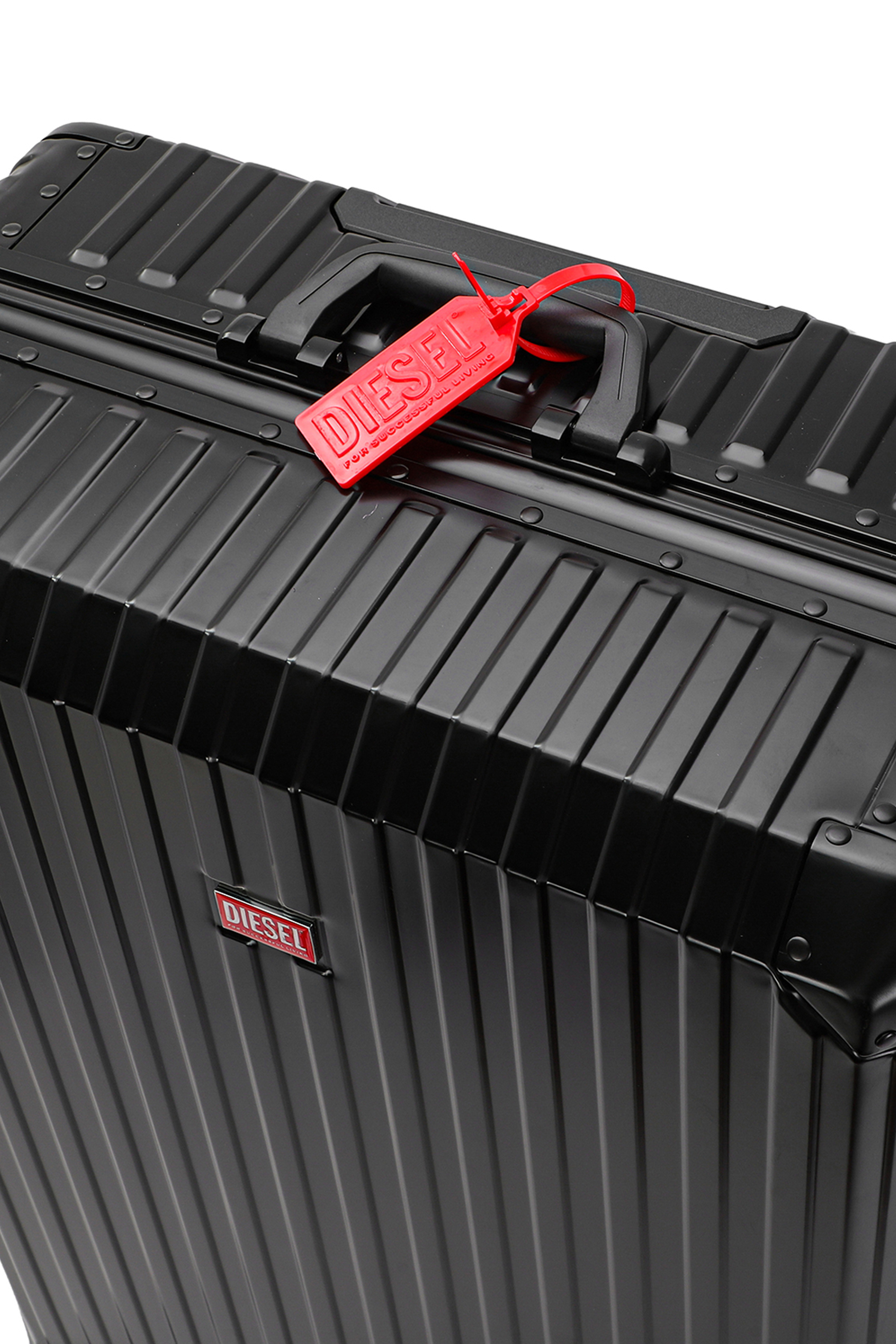 Diesel - DIESEL ALUMINUM TROLLEY- DSL002, Maleta de aluminio tama&ntilde;o L Unisex in Negro - 2