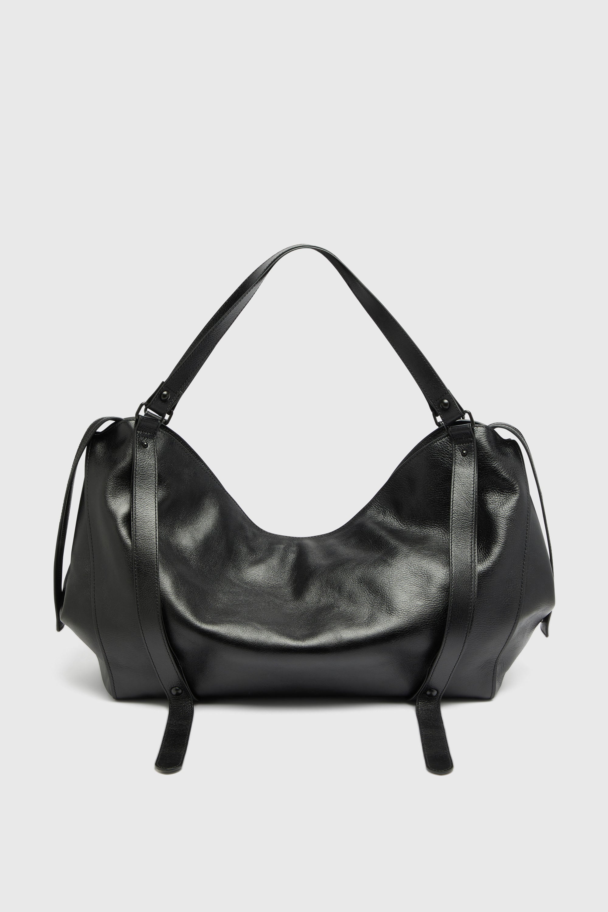 Diesel - D-ONE DUFFLE 48H, D-One-Bolso duffle de piel Unisex in Negro - 2