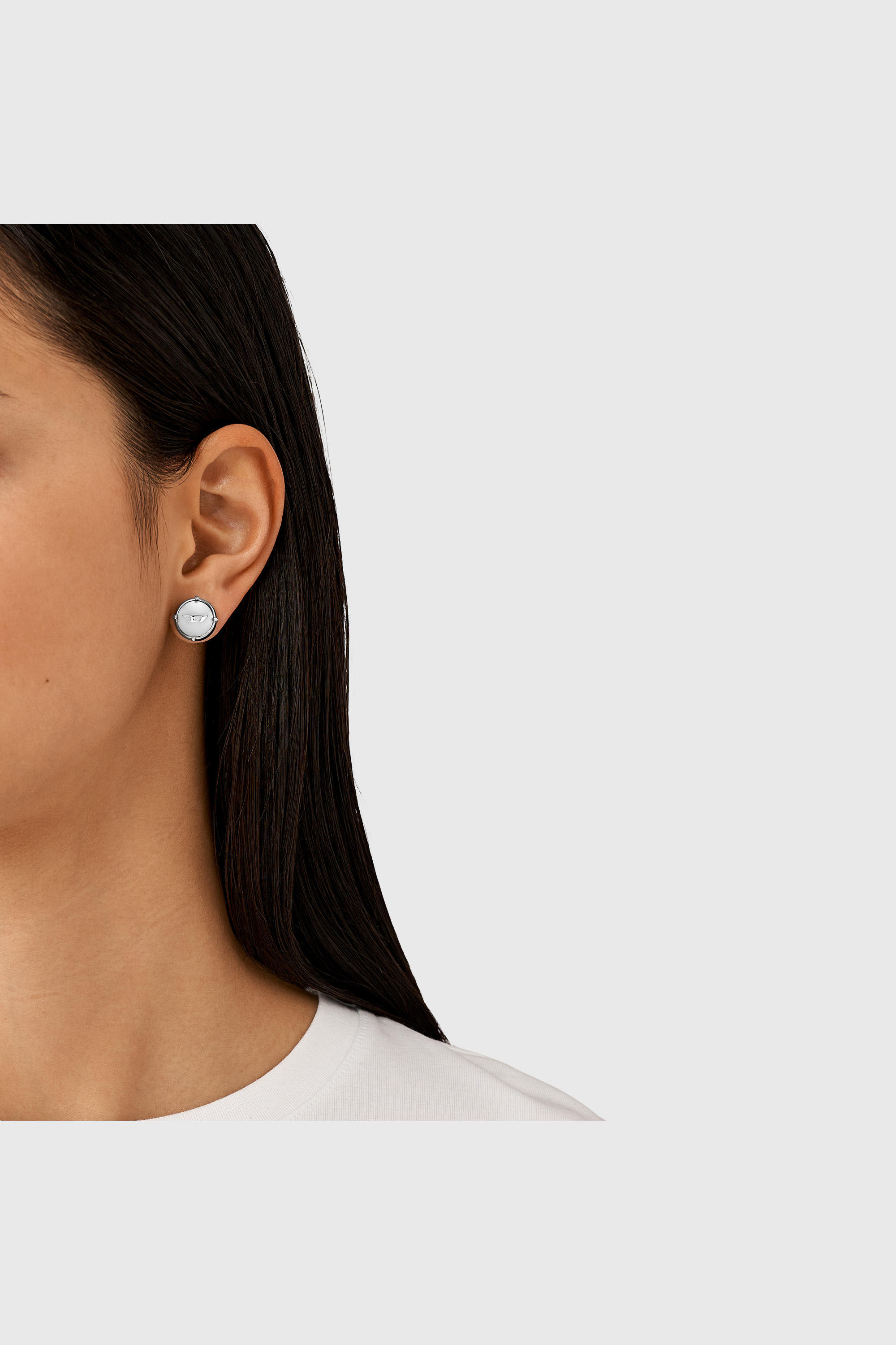 Diesel - DX1495, Pendientes de acero inoxidable Unisex in Plateado - 3