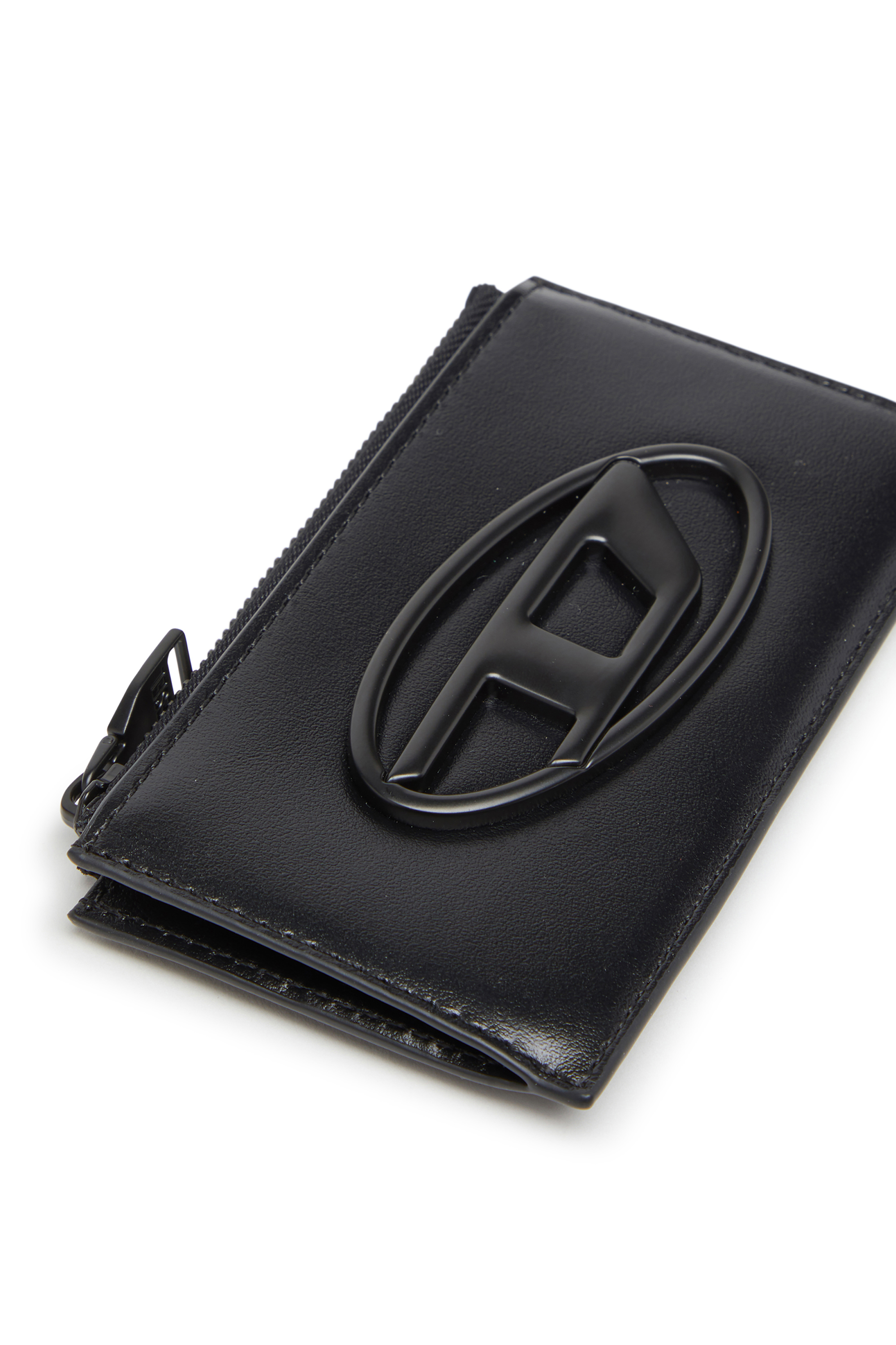 Diesel - HOLI-D CARD HOLDER III, Porte-cartes en cuir Homme in Noir - 3