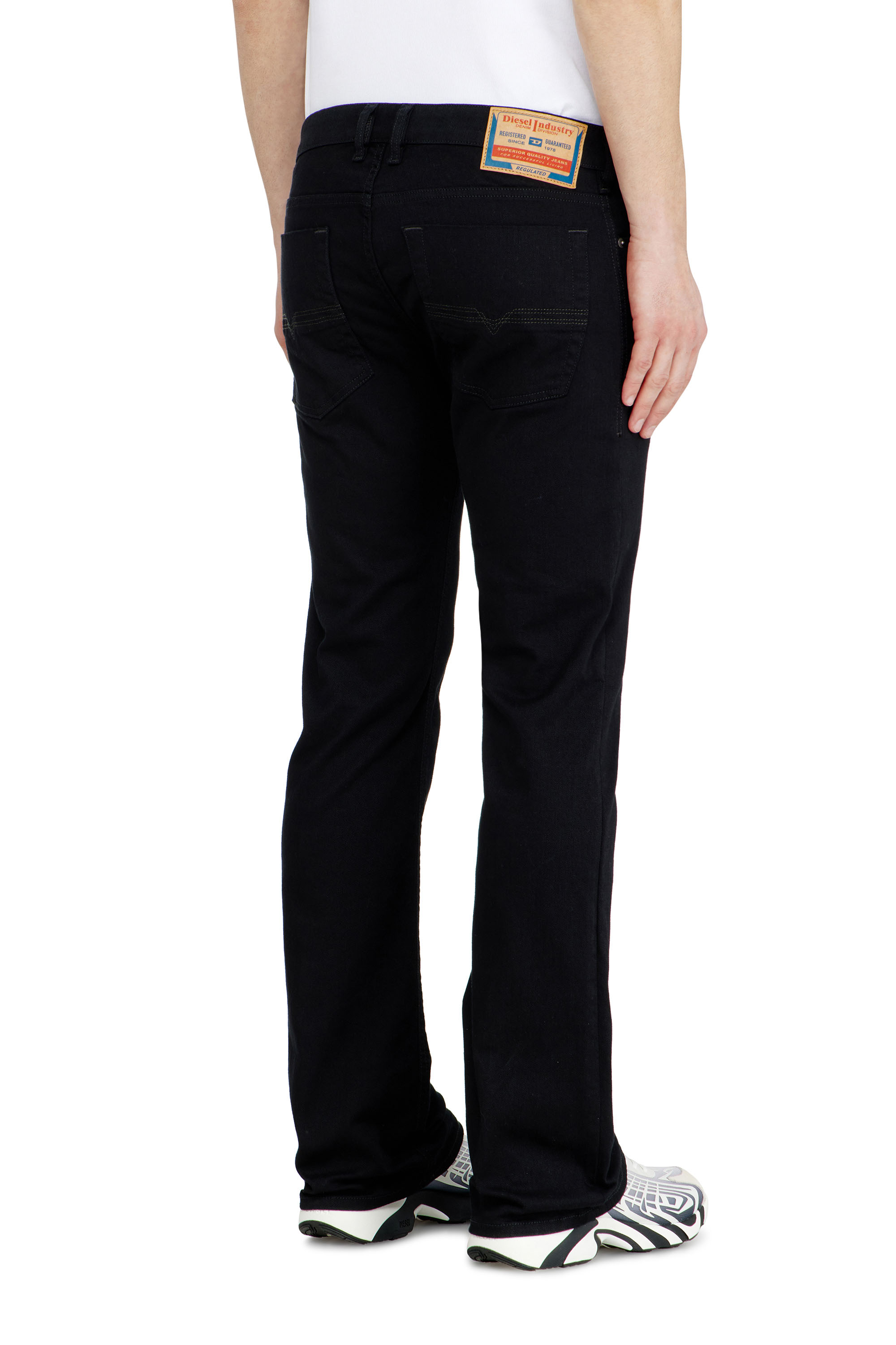 Diesel - Male's Bootcut Jeans 2007 Zatiny 0688H, Black/Dark Grey - 5