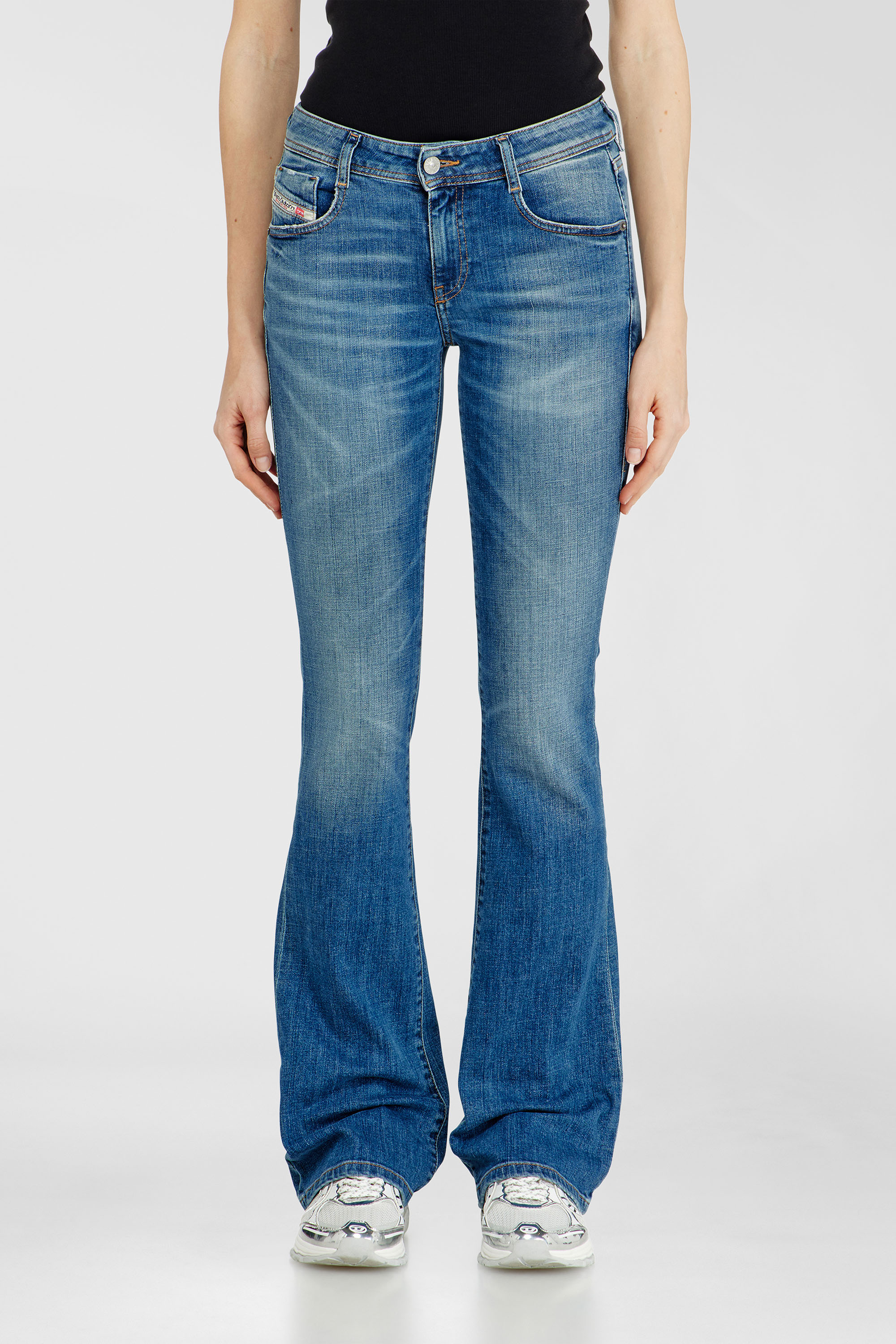 Diesel - Female's Bootcut Jeans 1969 D-Ebbey 09J33, Medium Blue - 4