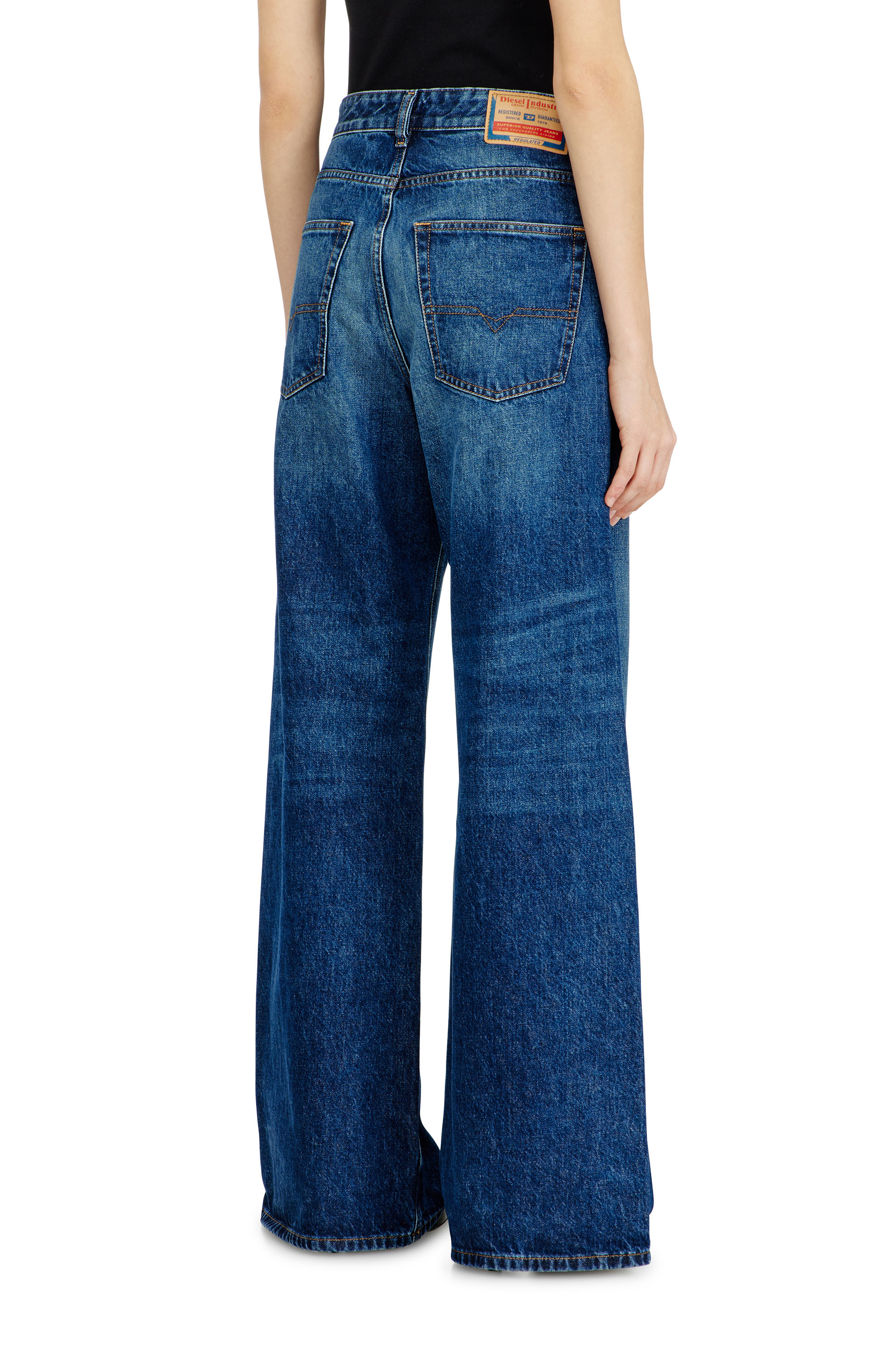 Women's Relaxed Jeans | Dark Blue | Diesel 1996 D-Sire
