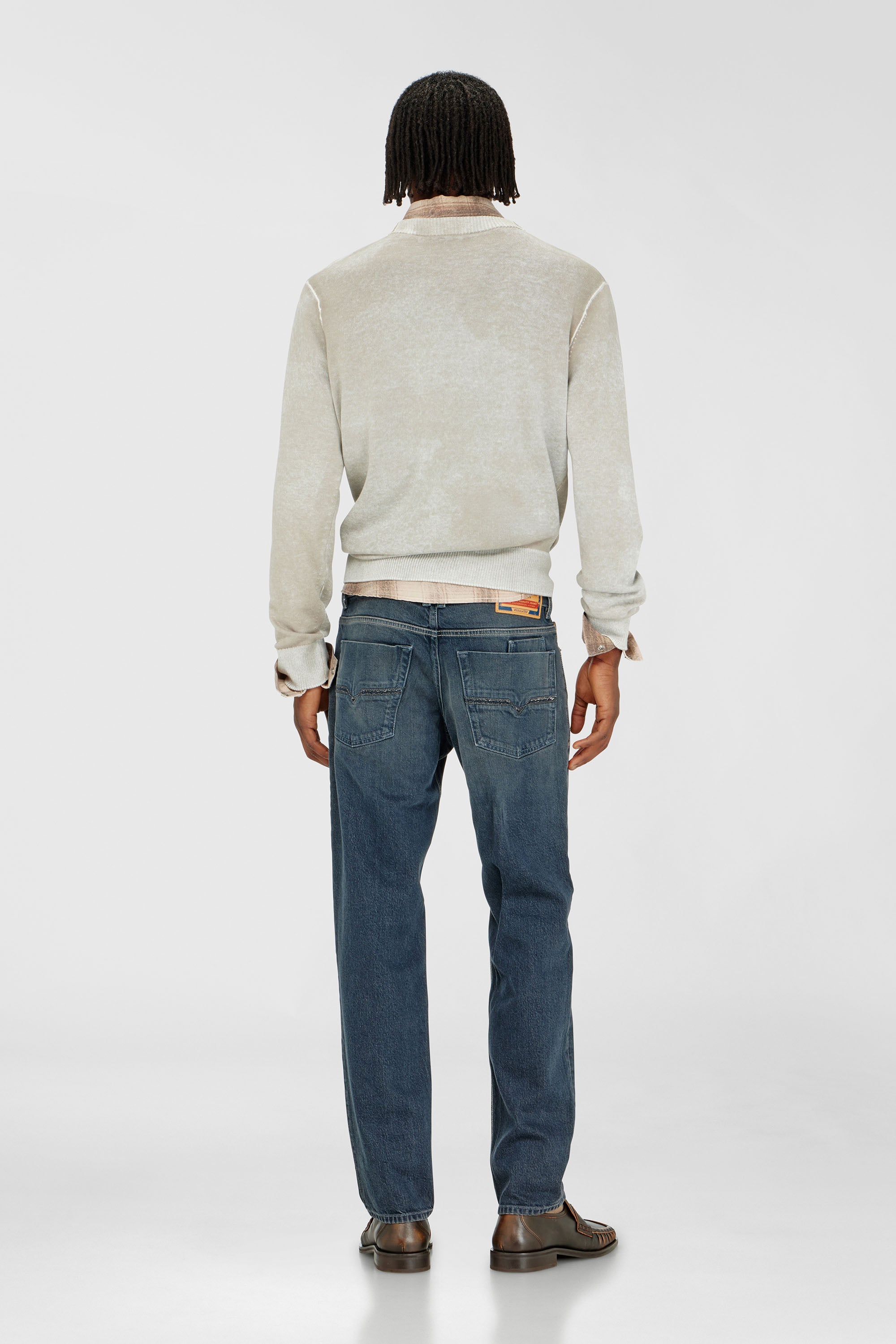 Diesel - Regular Jeans 2023 D-Finitive 007GQ Hombre, Azul medio - 3