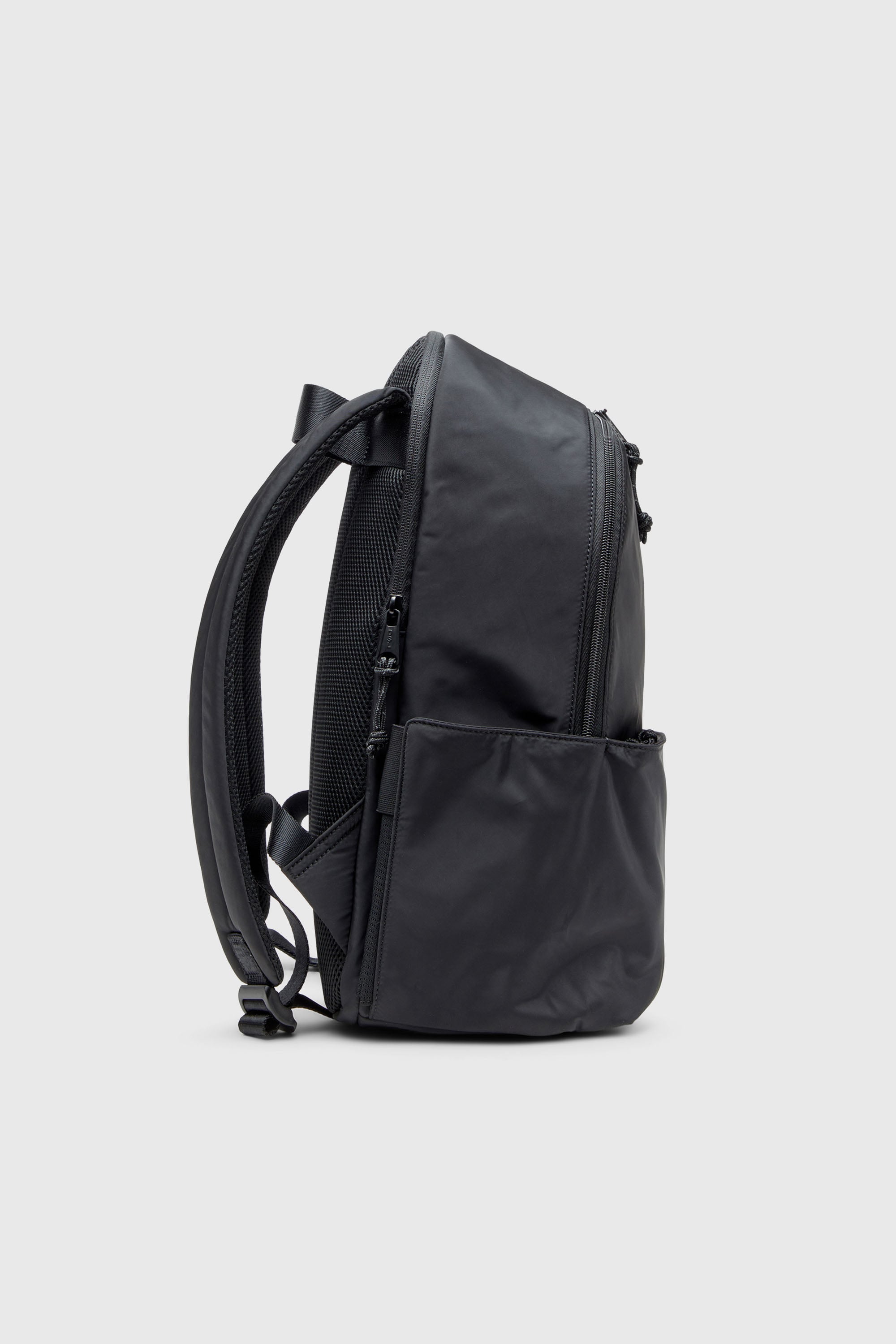 Diesel - D-PACK BACKPACK X, Man's D-Pack-Backpack in satin-touch fabric in Black - 5