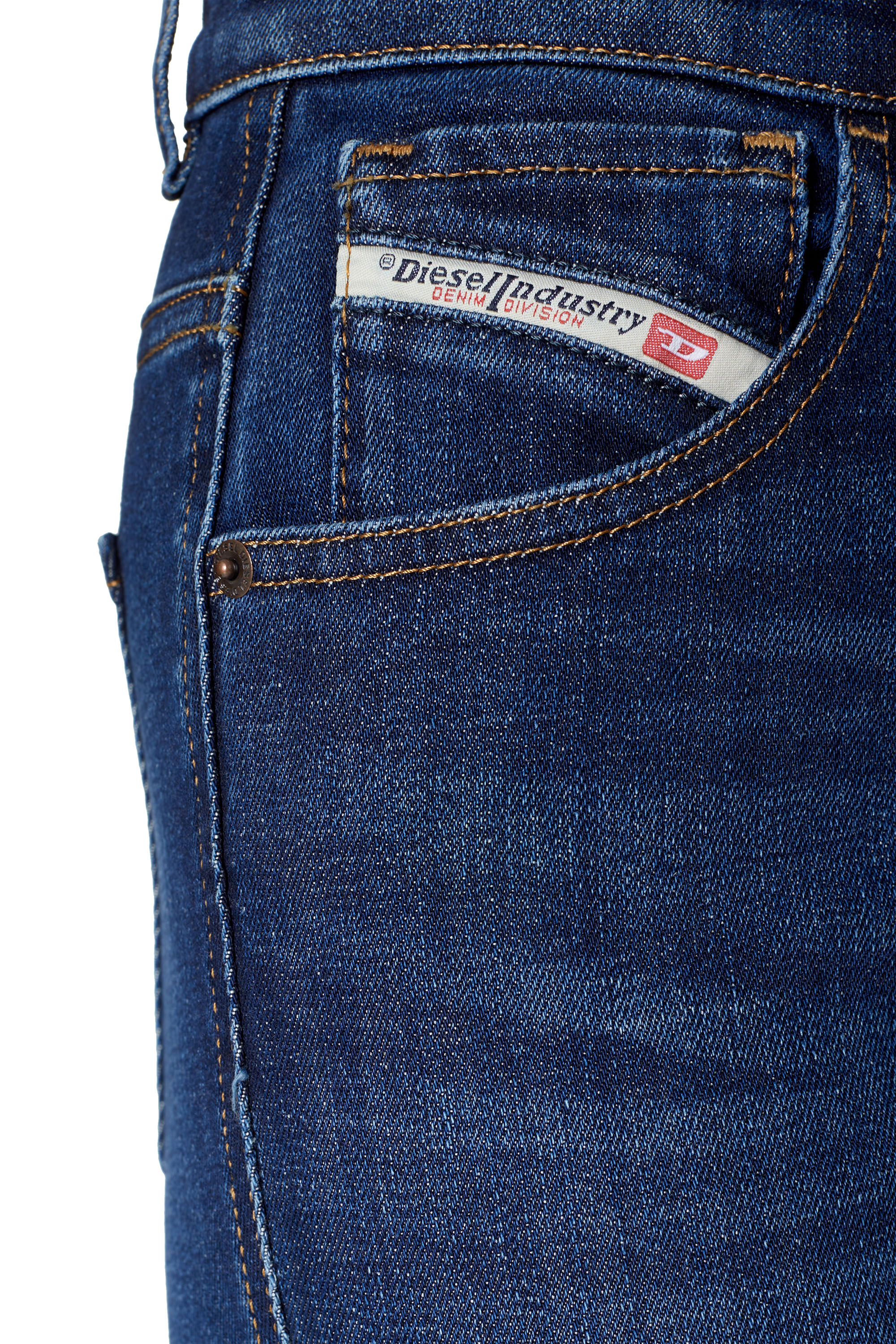 Diesel - Straight Jeans 1994 09B90, Woman's Straight Jeans - 1994 in Dark Blue - 4