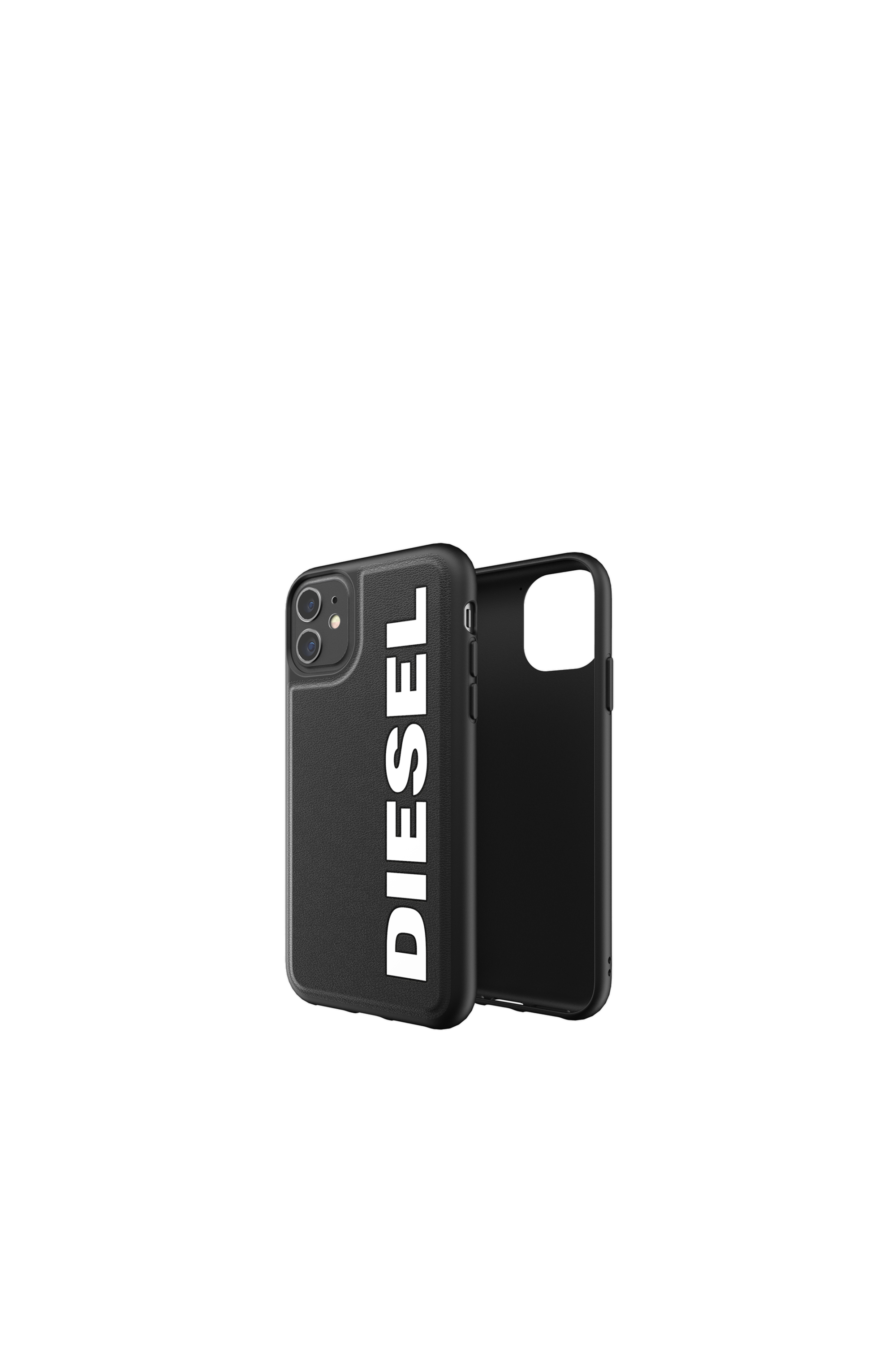 Diesel - 41981 STANDARD CASE, Unisex's Core Moulded Case for iPhone 11 in Black - 1