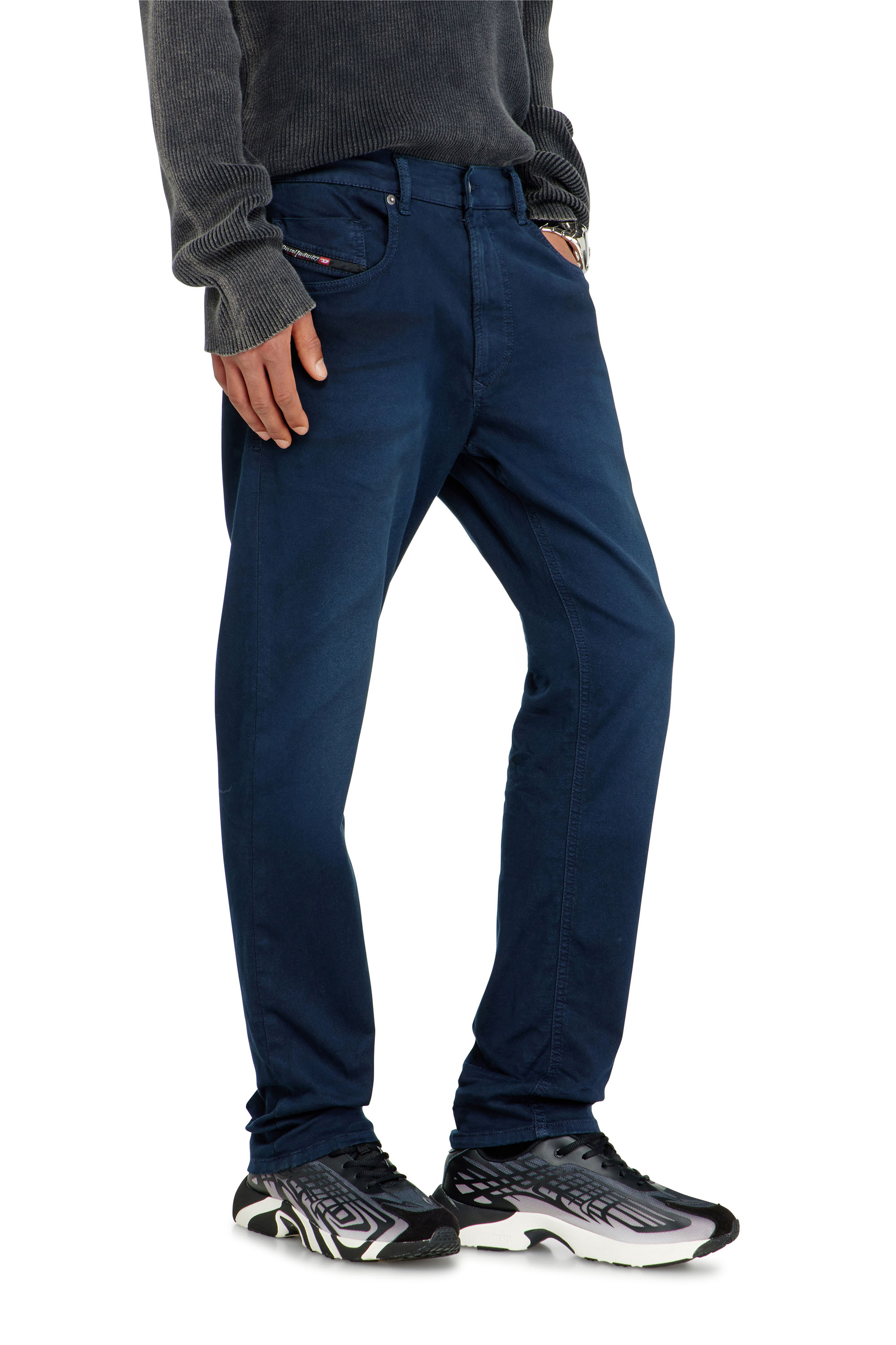 Diesel - Regular 2032 D-Krooley-BW Joggjeans&reg; 0670M Hombre, Azul Oscuro - 4
