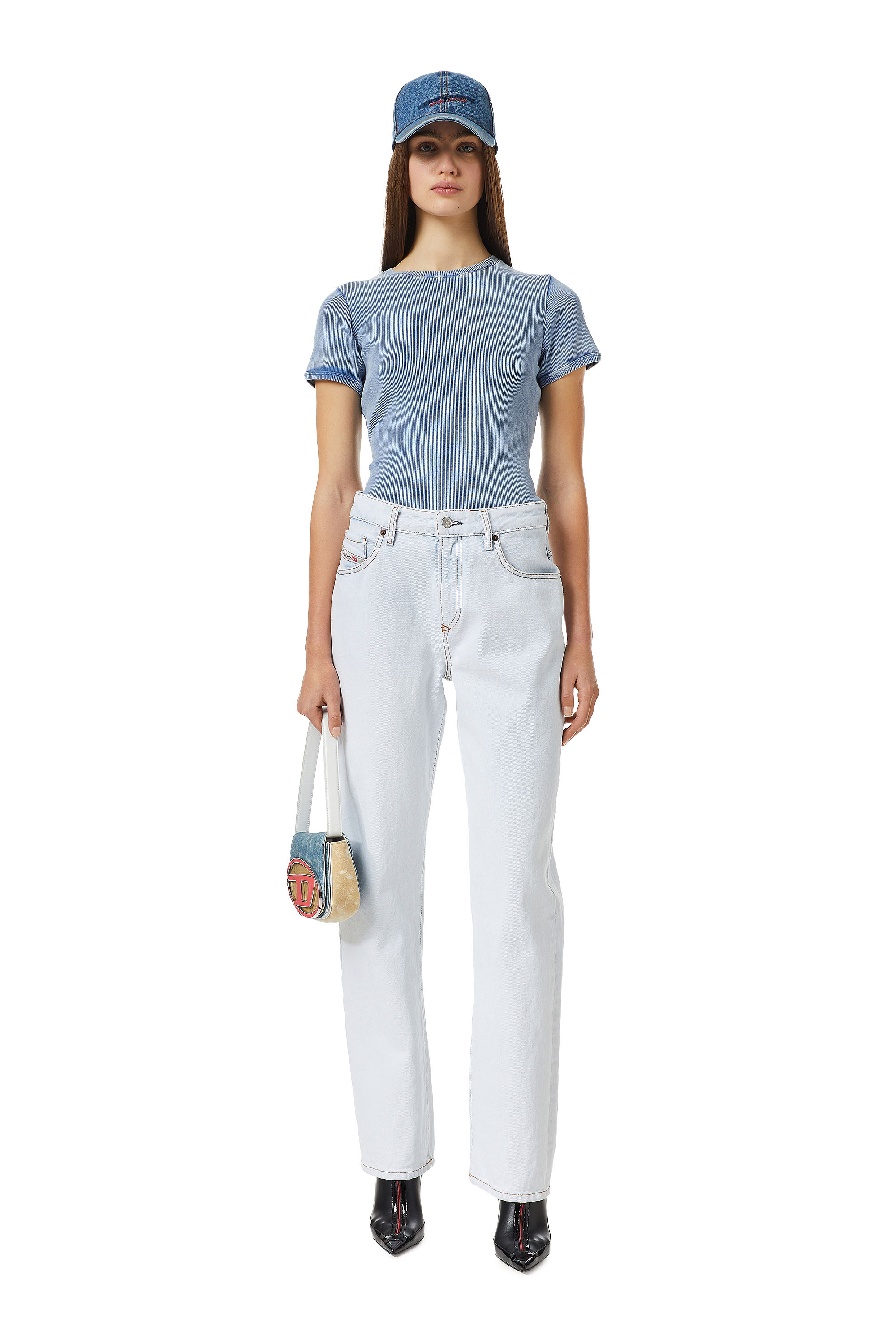 1999 D-Reggy Woman: Straight light blue Jeans | Diesel