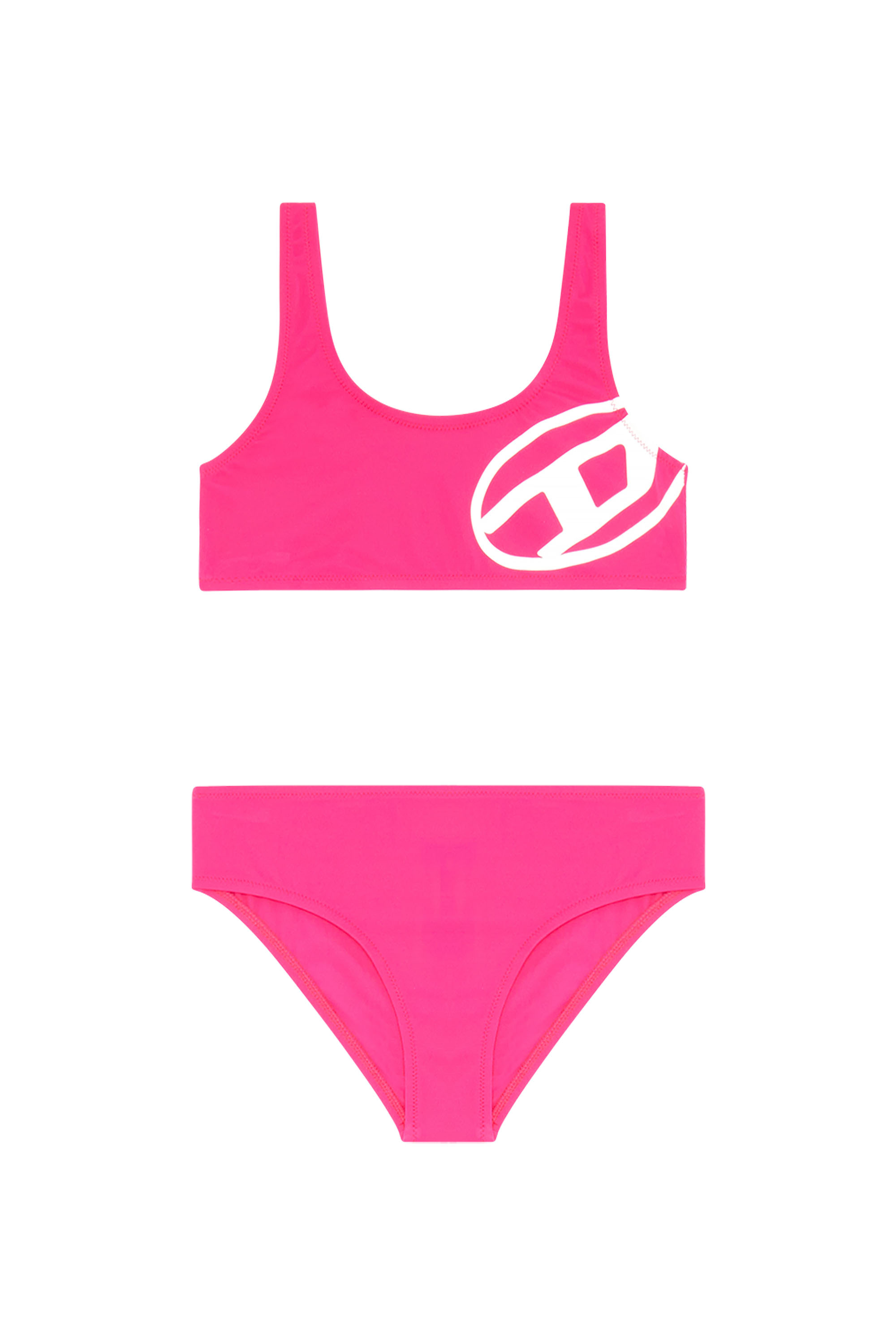 Bikini with Oval D print | Pink | 4-16 YEARS Girls | Diesel