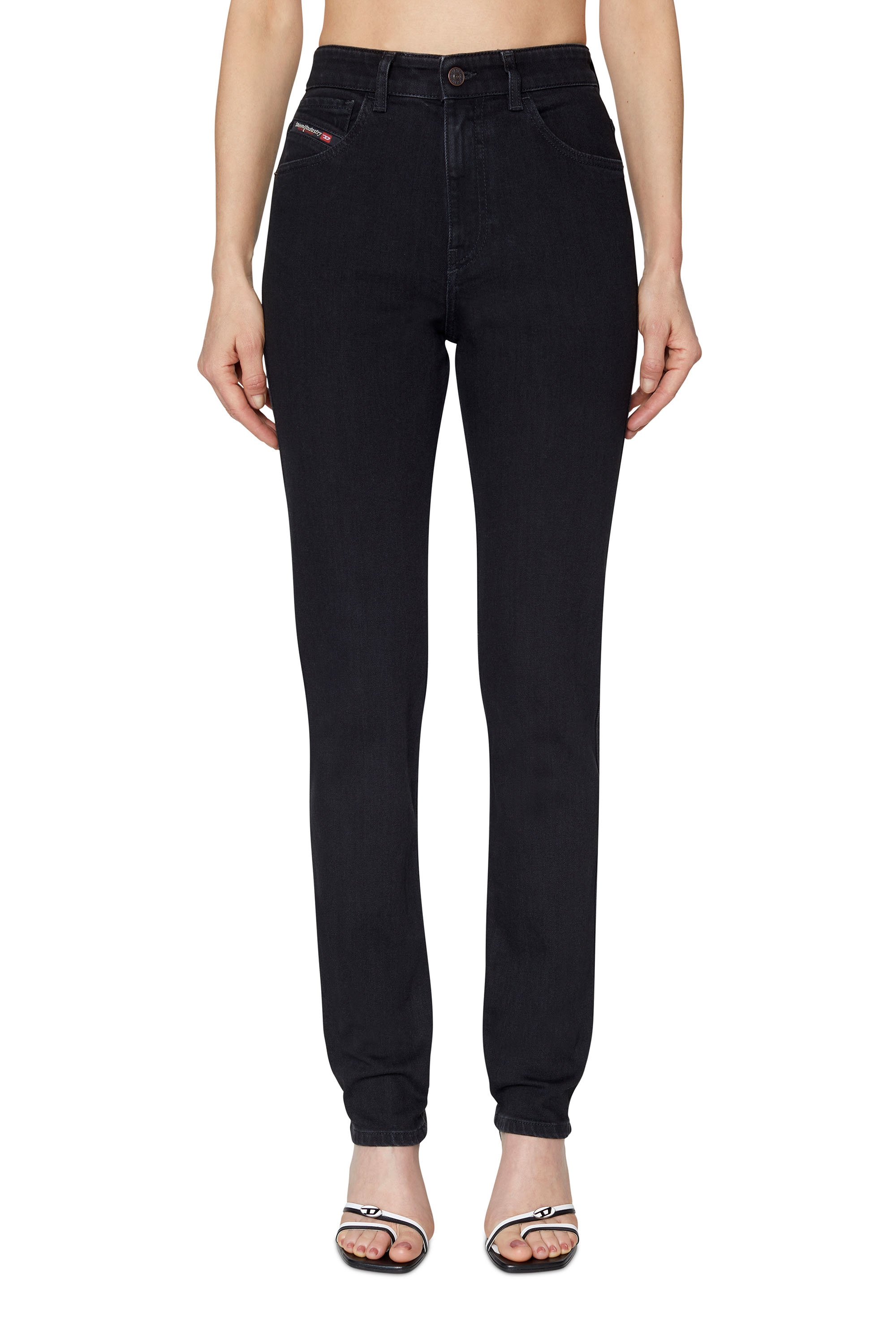 Straight Jeans 1994 Z9C25, Black/Dark grey Diesel - Straight Jeans 1994 Z9C25, Woman's Straight Jeans - 1994 in Black/Dark grey - 3