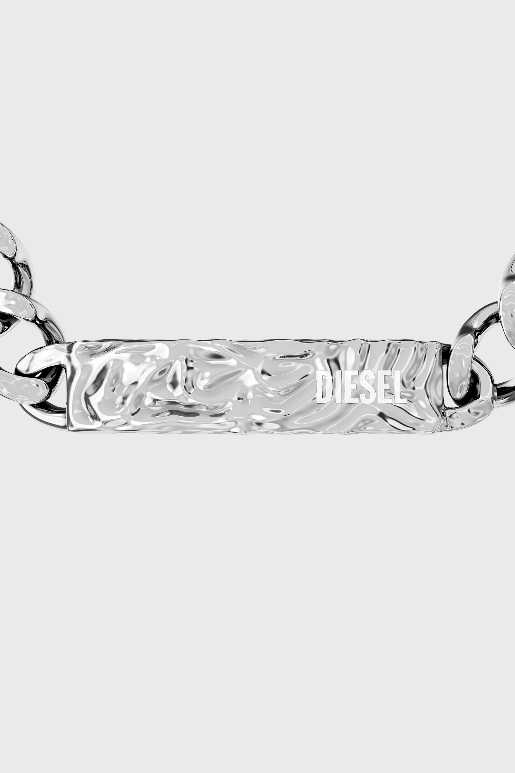 Diesel - DX1732040, Pulsera ID de acero inoxidable Unisex in Plateado - 3