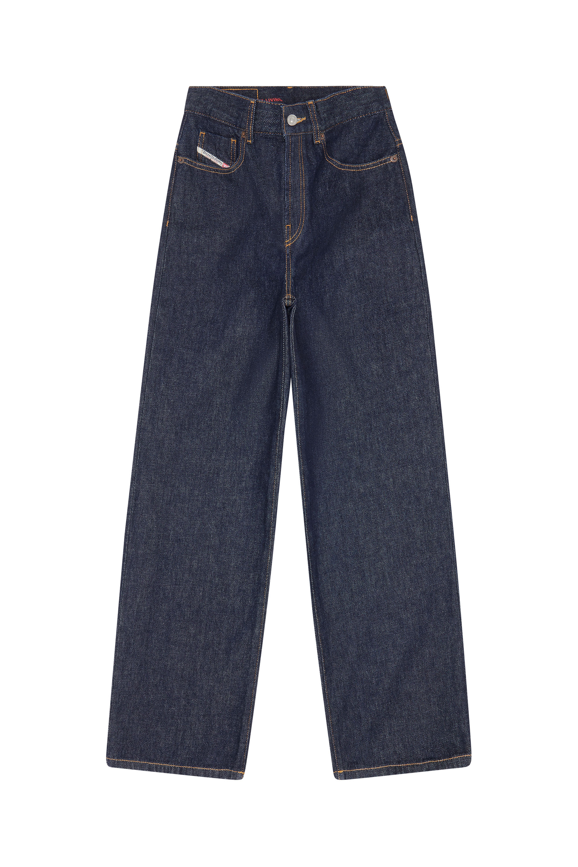 Diesel - Bootcut and Flare Jeans 2000 Widee Z9C02, Woman's Bootcut Jeans - 2000 in Dark Blue - 6