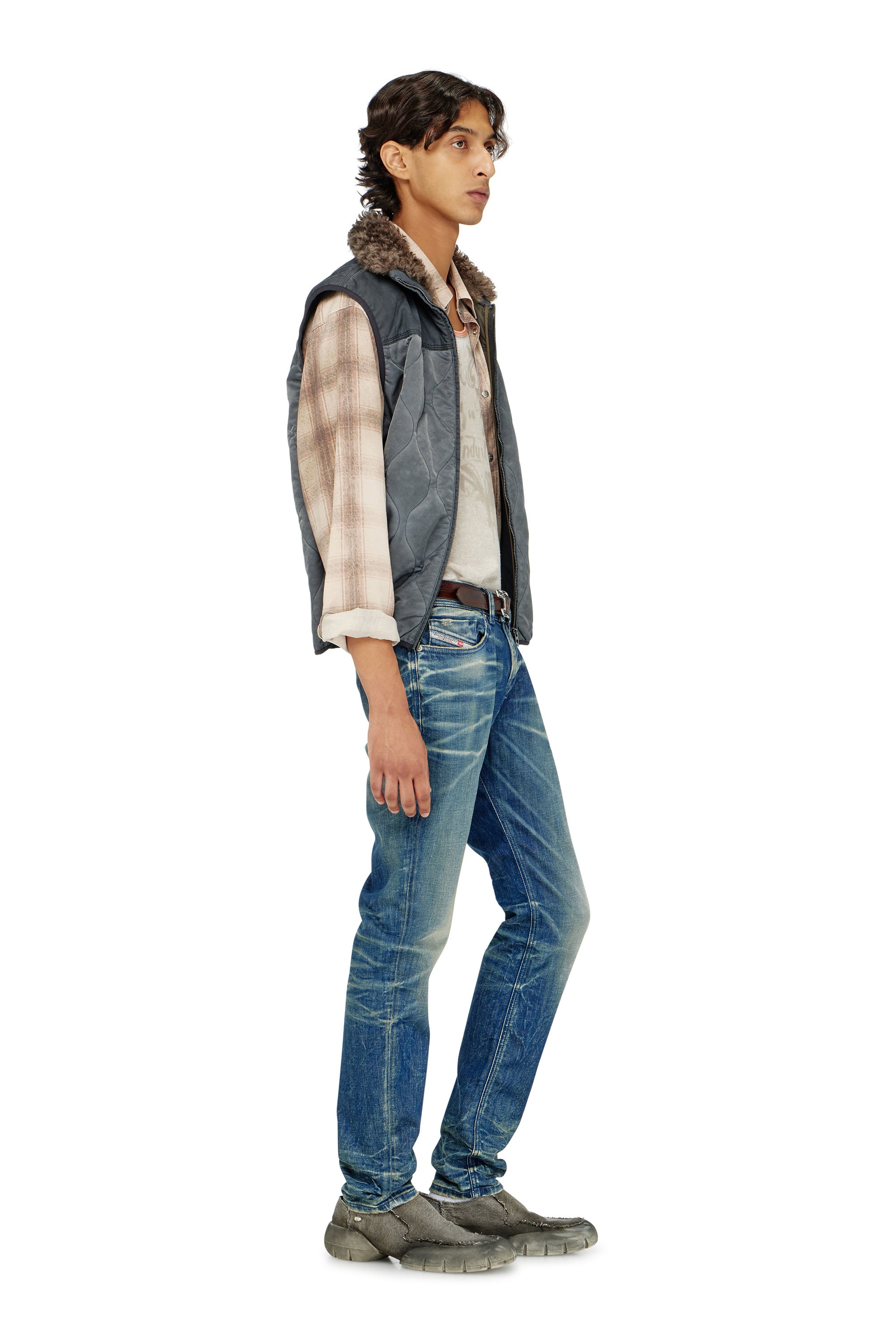 Diesel - Male's Skinny Jeans 1979 Sleenker 09P59, Medium Blue - 2