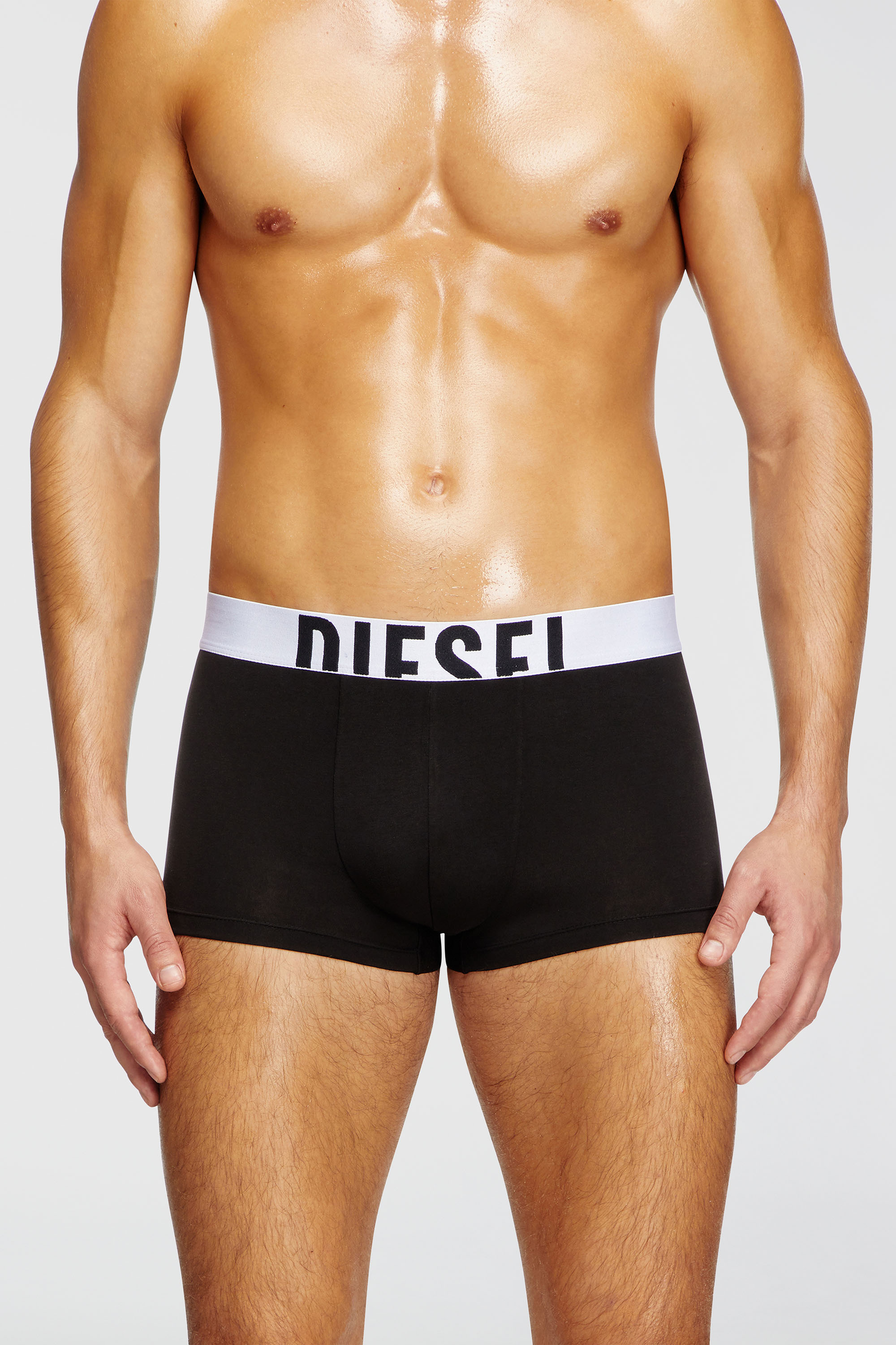 Diesel - DAMIEN-D-POP-3PACK-40, Male's Three-pack boxer briefs in stretch cotton in Black - 2