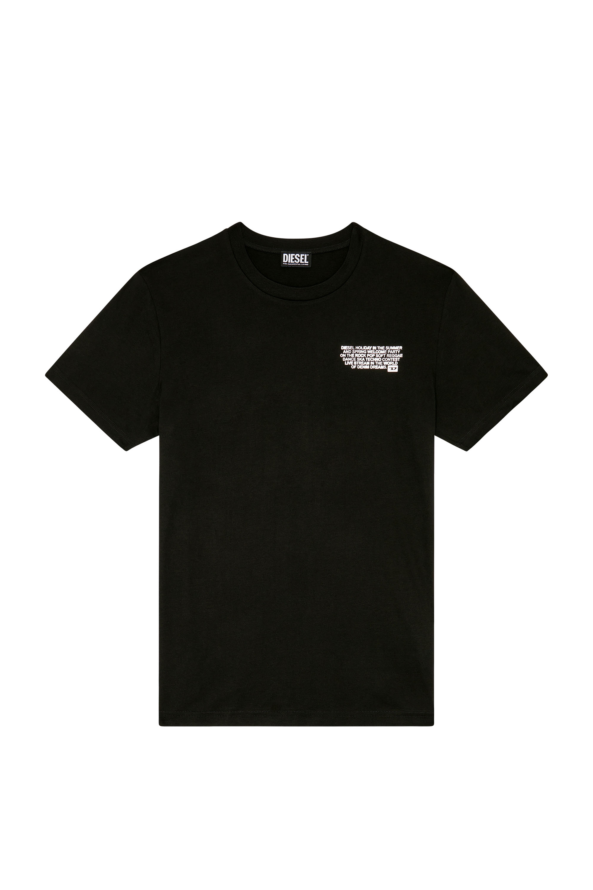 T-DIEGOR-K57 Man: T-shirt with Diesel Holiday logo print | Diesel