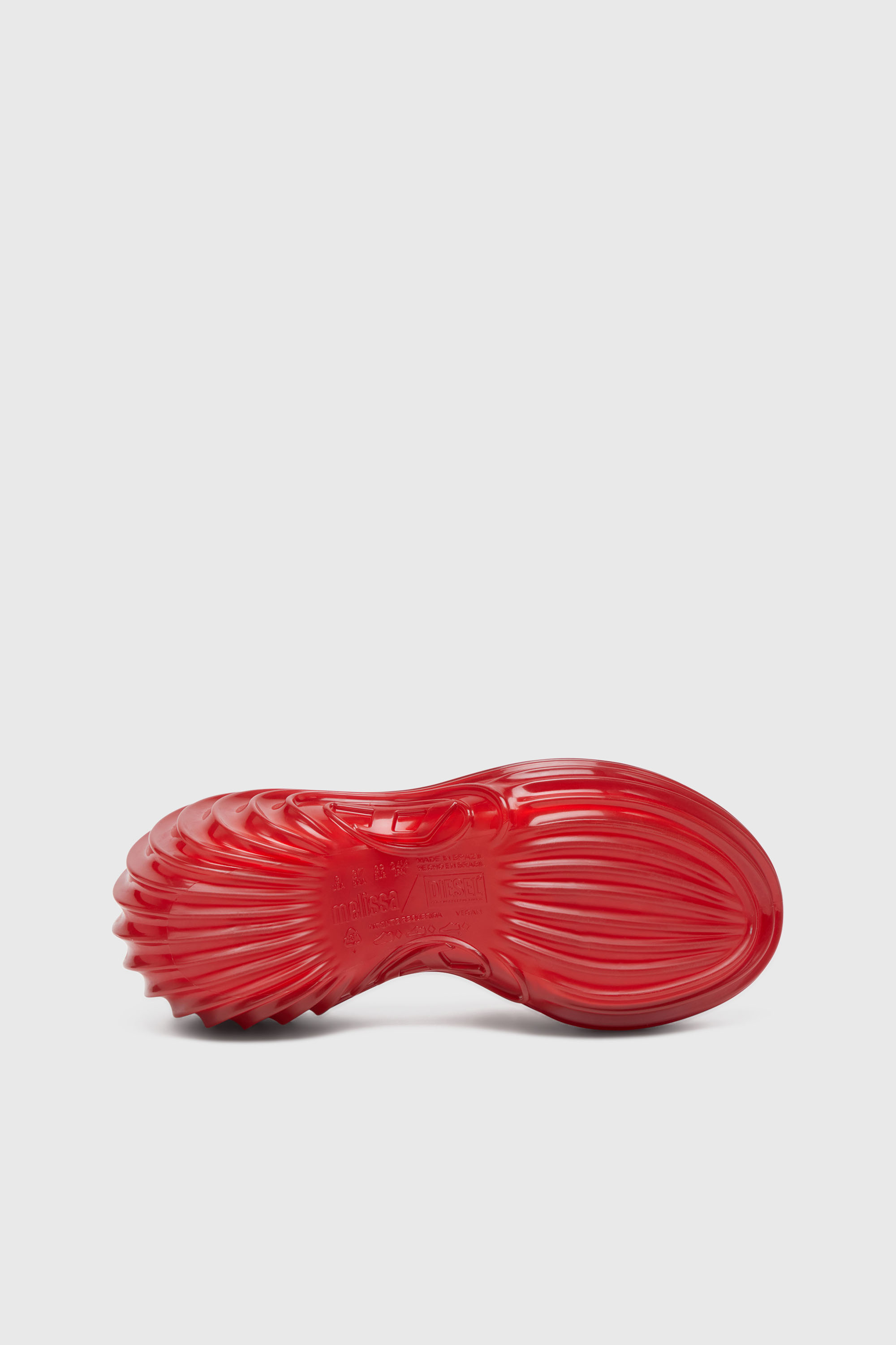 Diesel - MELISSA QUANTUM PLATFORM, Zueco de plataforma en Melflex&reg; Mujer in Rojo - 5