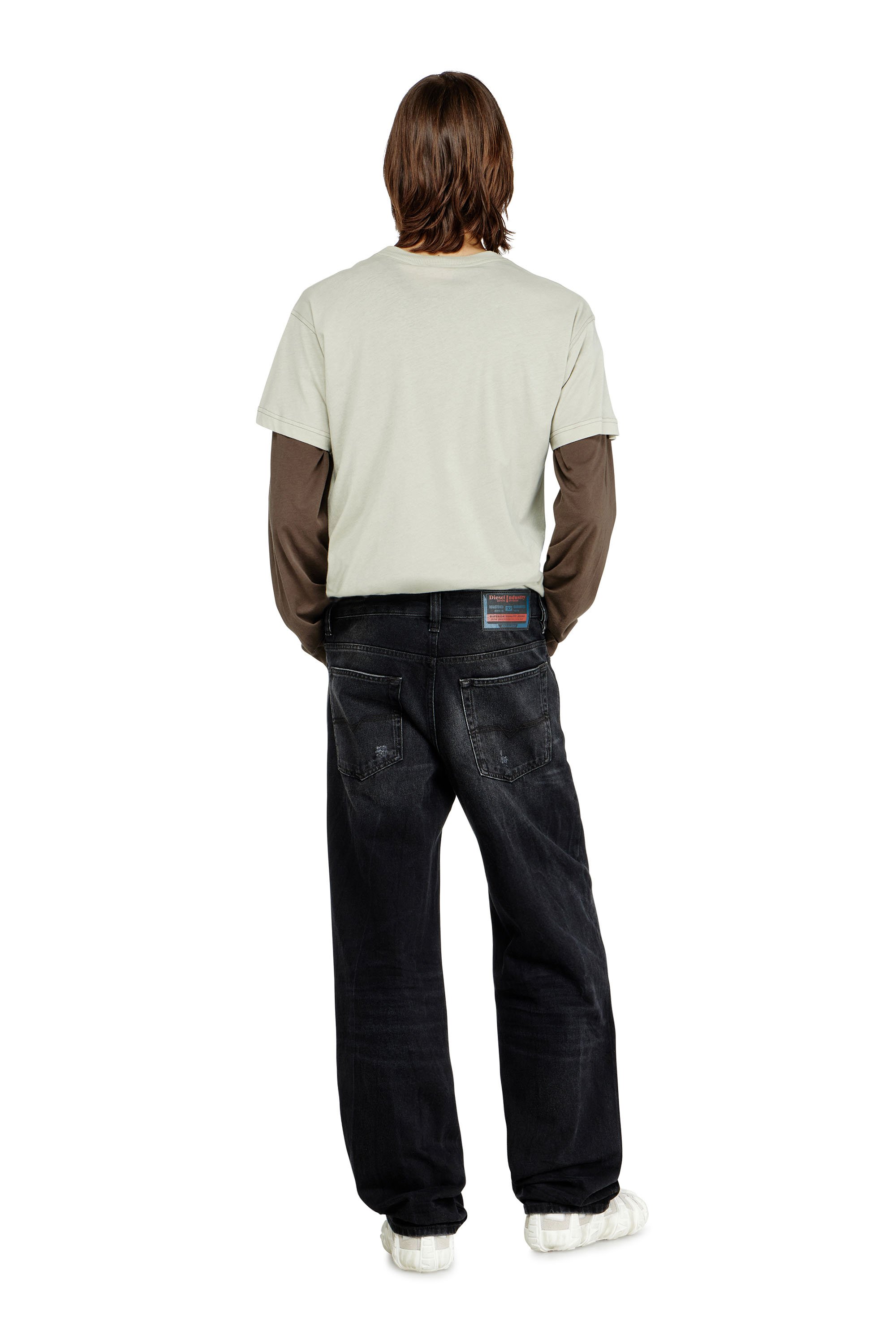 Diesel - Relaxed Jeans 2001 D-Macro 0BEBB Hombre, Negro - 3