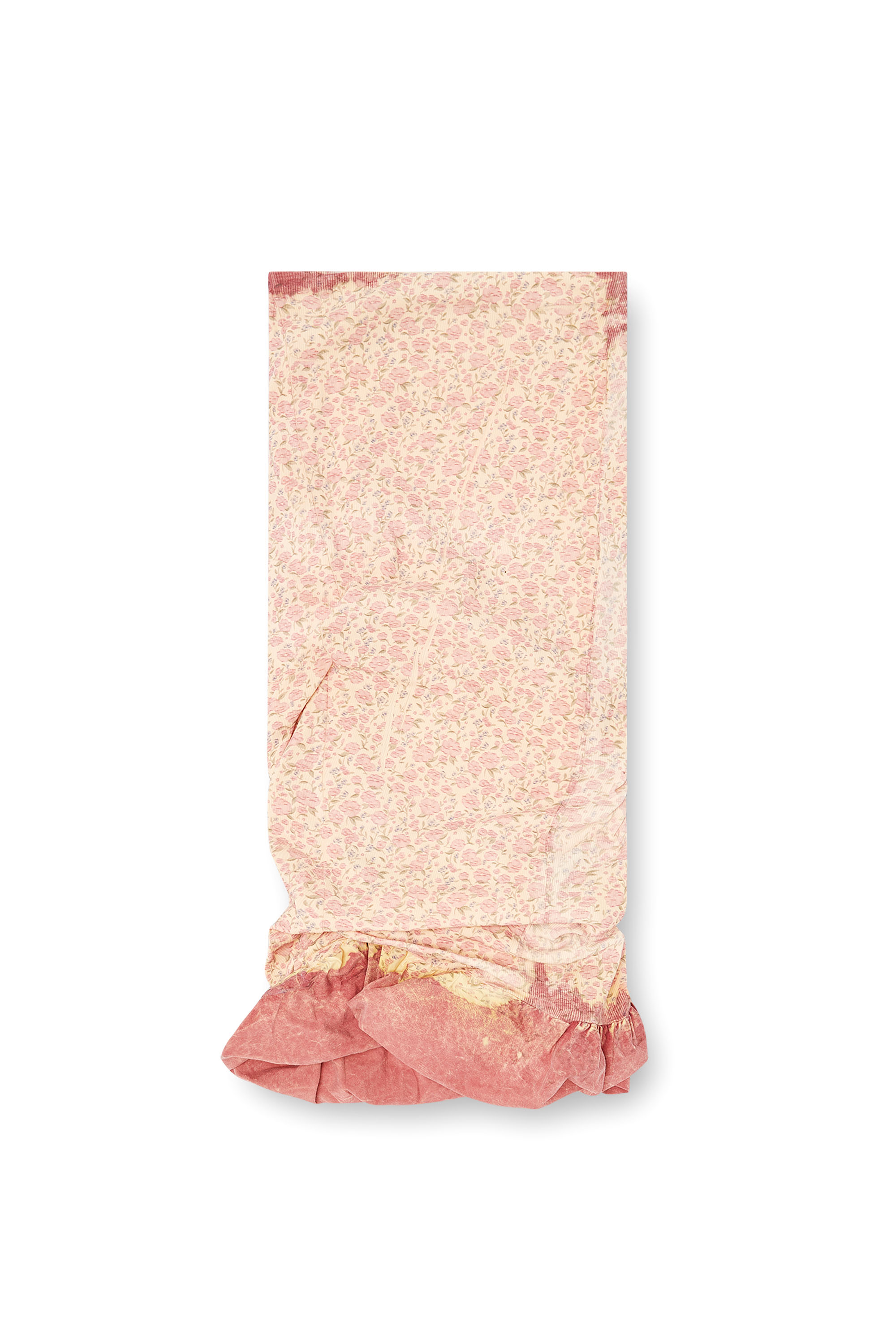 Diesel - O-PALE, Female's Treated double-layer skirt with puffy hem in Pink - 3