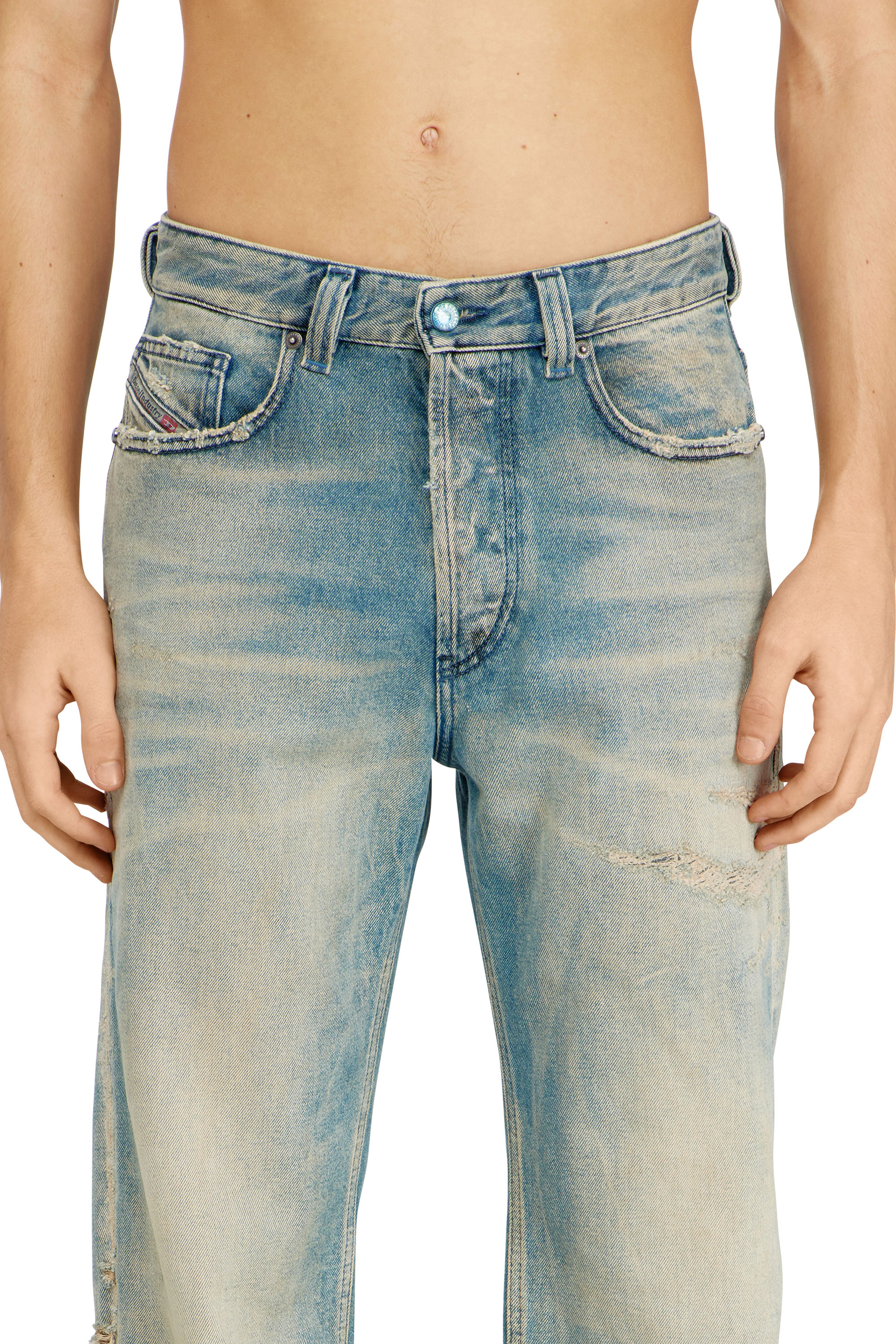 Diesel - Male's Regular Jeans 2024 D-Macs 09N30, Light Blue - 4