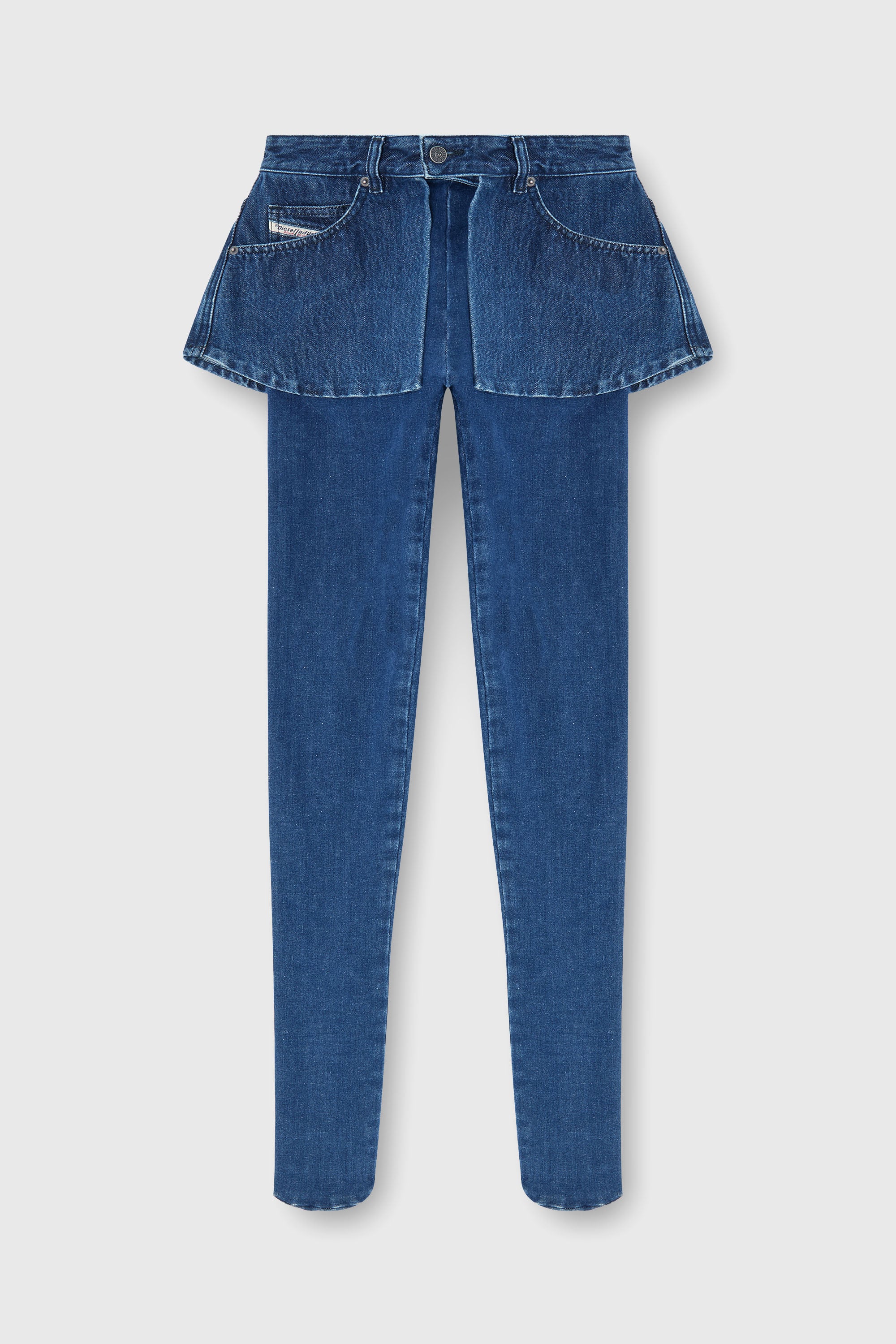 Diesel - Female's Skinny Jeans D-Spika 09R31, Dark Blue - 2