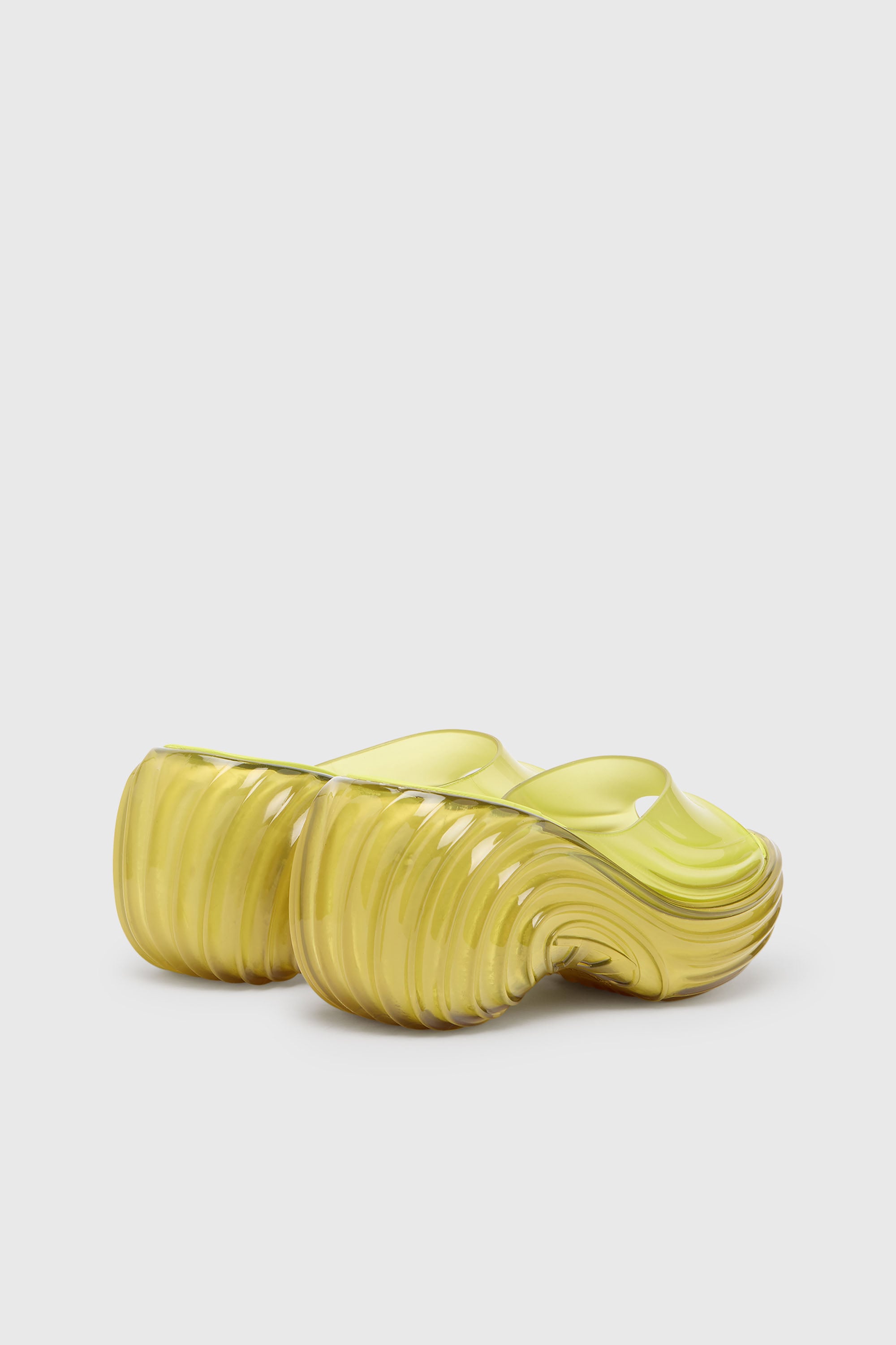 Diesel - MELISSA QUANTUM PLATFORM, Zueco de plataforma en Melflex&reg; Mujer in Amarillo - 3