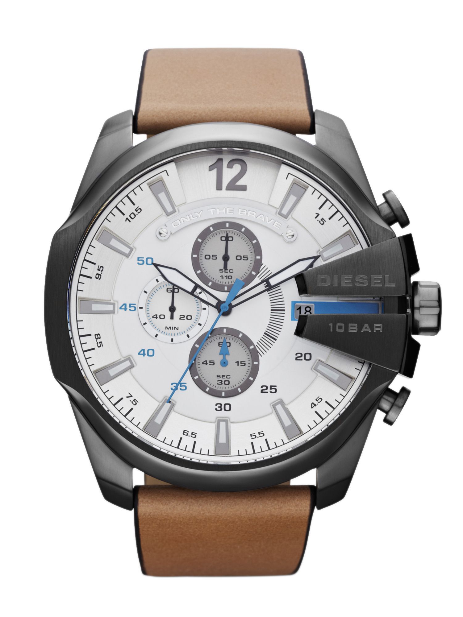 Diesel - DZ4280, Man's Quartz analog watch in Dark Beige - 1