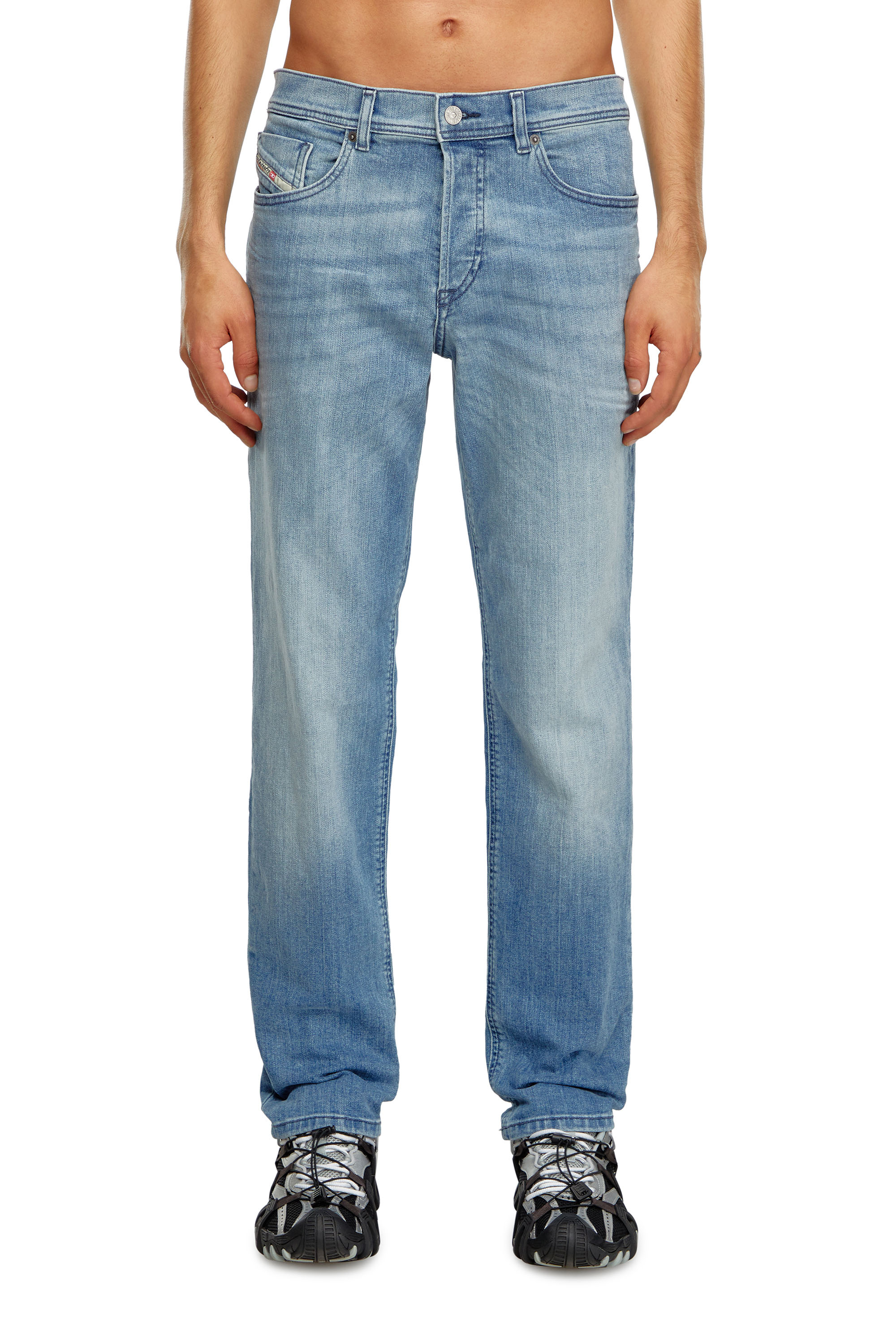 Diesel - Regular Jeans 2023 D-Finitive 0GRDI Homme, Bleu Clair - Image 3